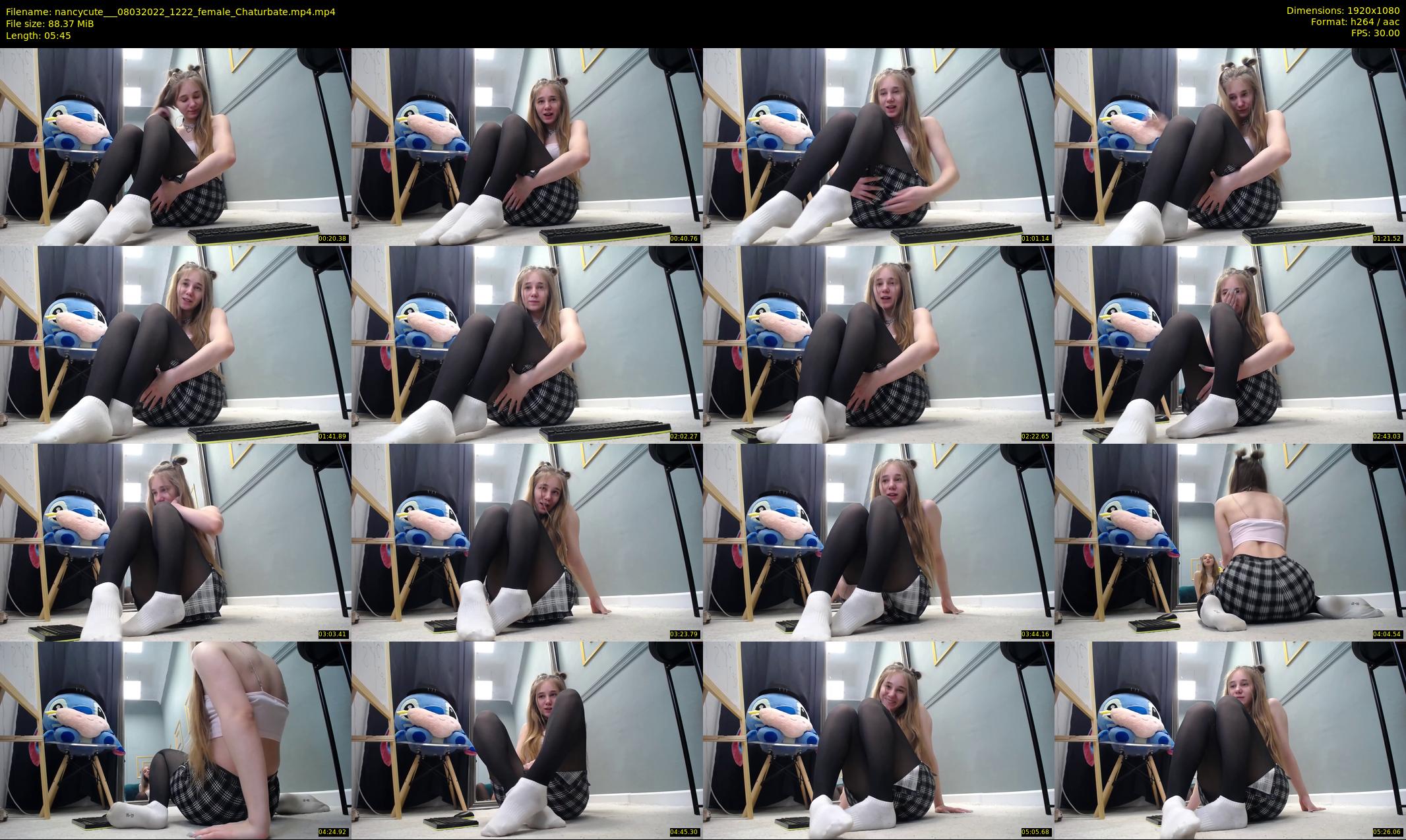 nancycute__ — 6 minute Chaturbate female cam show recording, 1080p, Mar 8, 2022