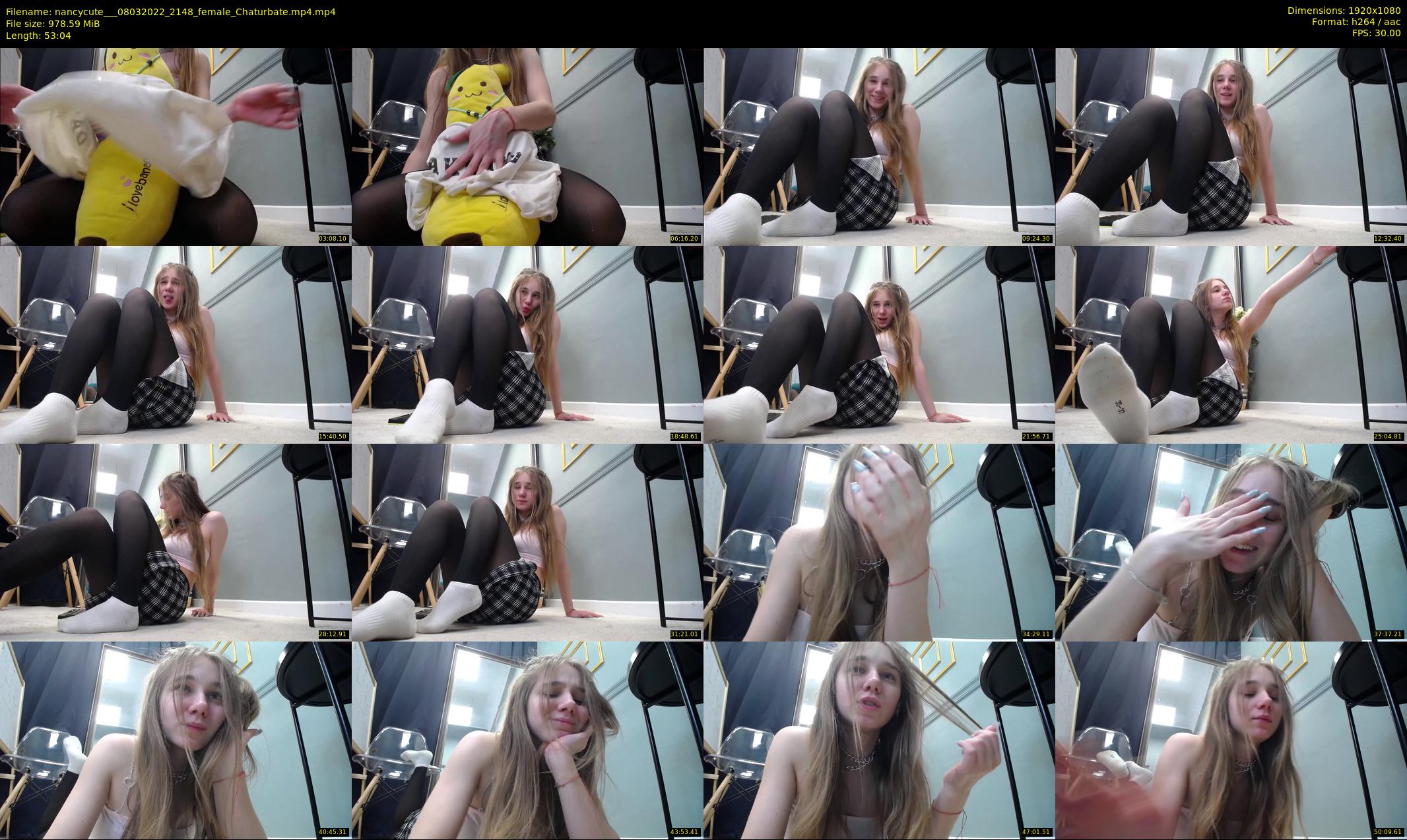 nancycute__ — 54 minute Chaturbate female cam show recording, 1080p, Mar 8, 2022