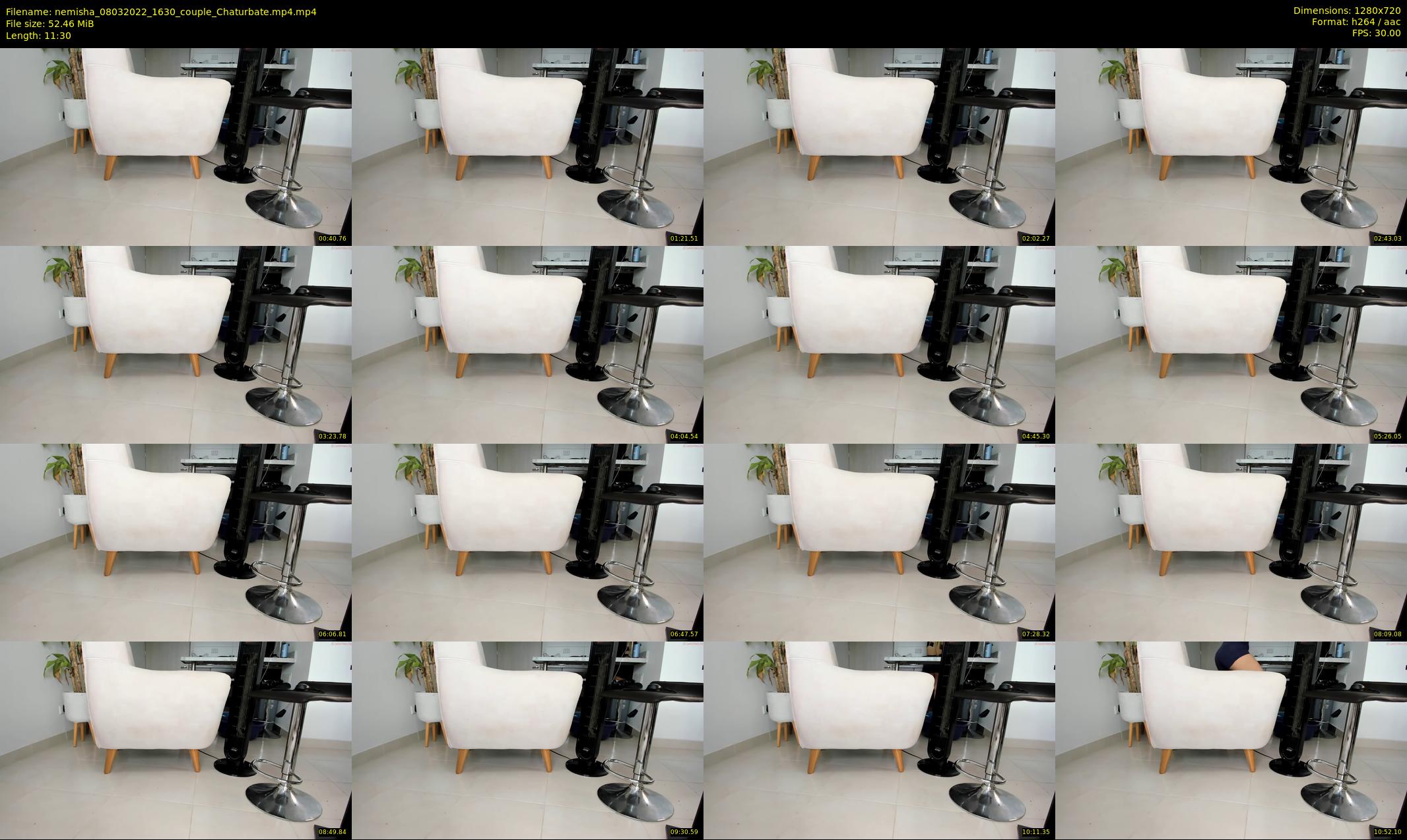 nemisha — 12 minute Chaturbate female cam show recording, 720p, Mar 8, 2022