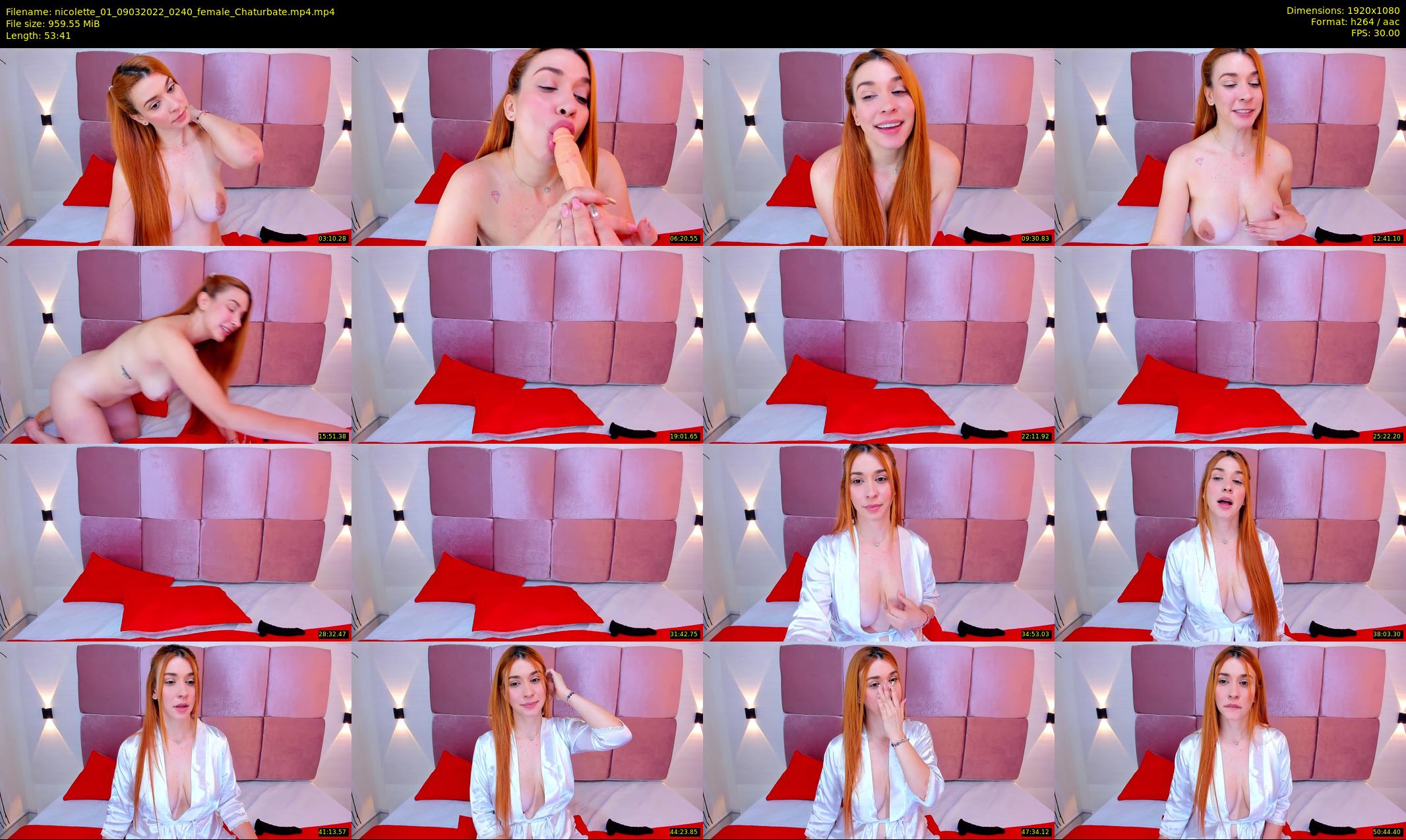 nicolette_01 — 54 minute Chaturbate female cam show recording, 1080p, Mar 9, 2022