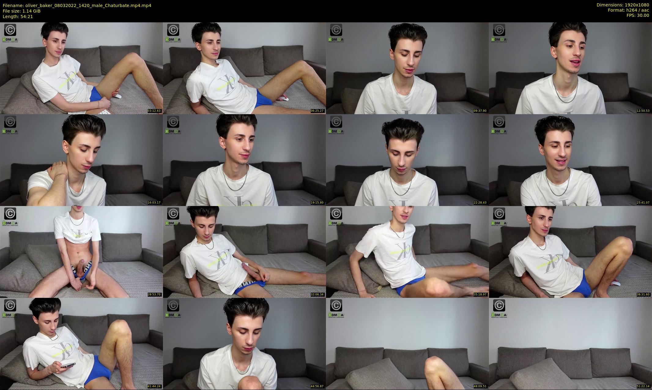 oliver_baker — 55 minute Chaturbate male cam show recording, 1080p, Mar 8, 2022