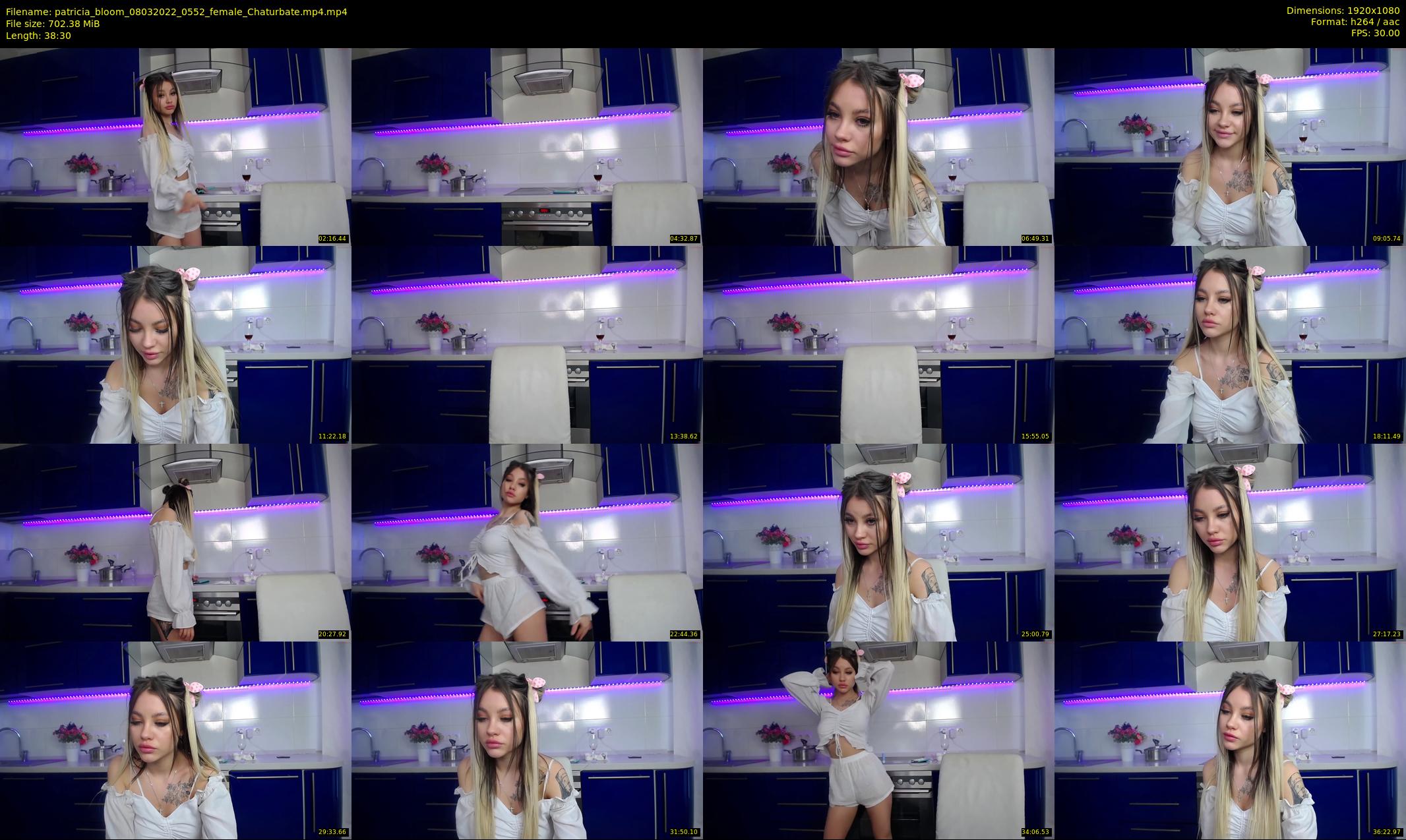 patricia_bloom — 39 minute Chaturbate female cam show recording, 1080p, Mar 8, 2022