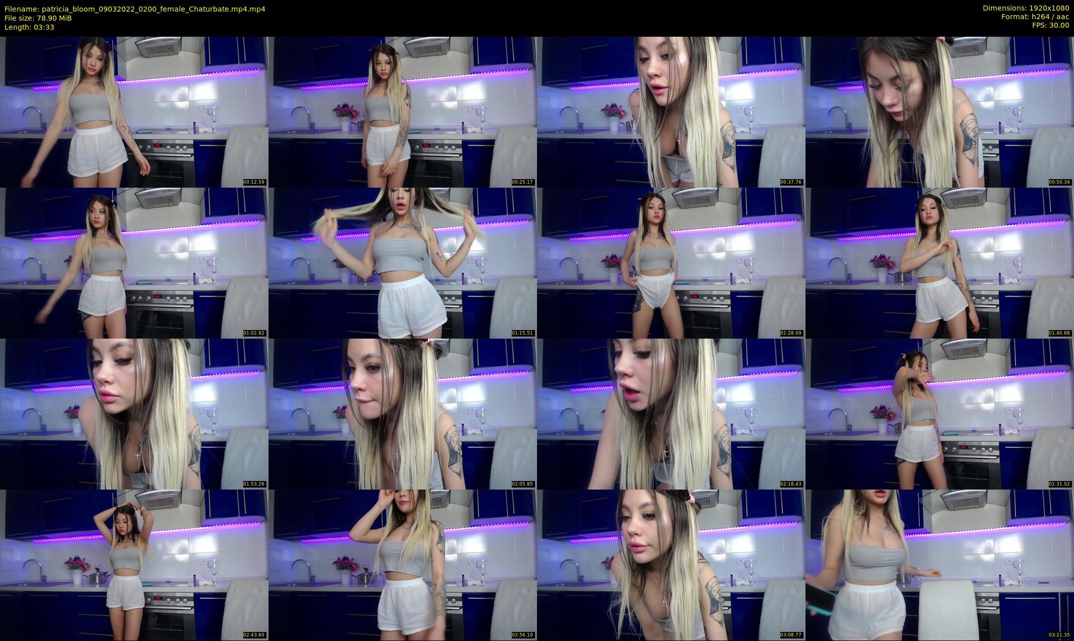 patricia_bloom — 4 minute Chaturbate female cam show recording, 1080p, Mar 9, 2022
