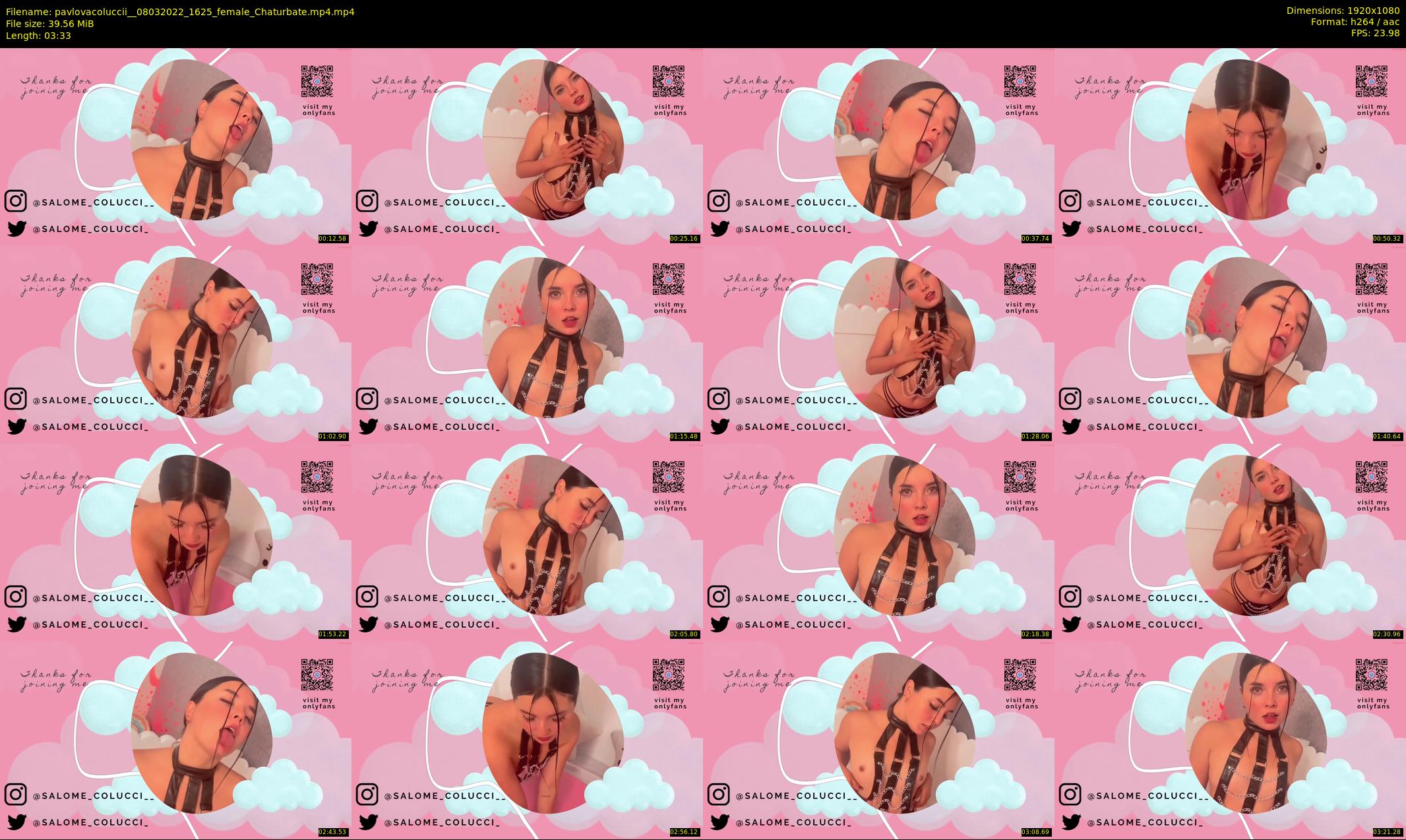 pavlovacoluccii_ — 4 minute Chaturbate female cam show recording, 1080p, Mar 8, 2022