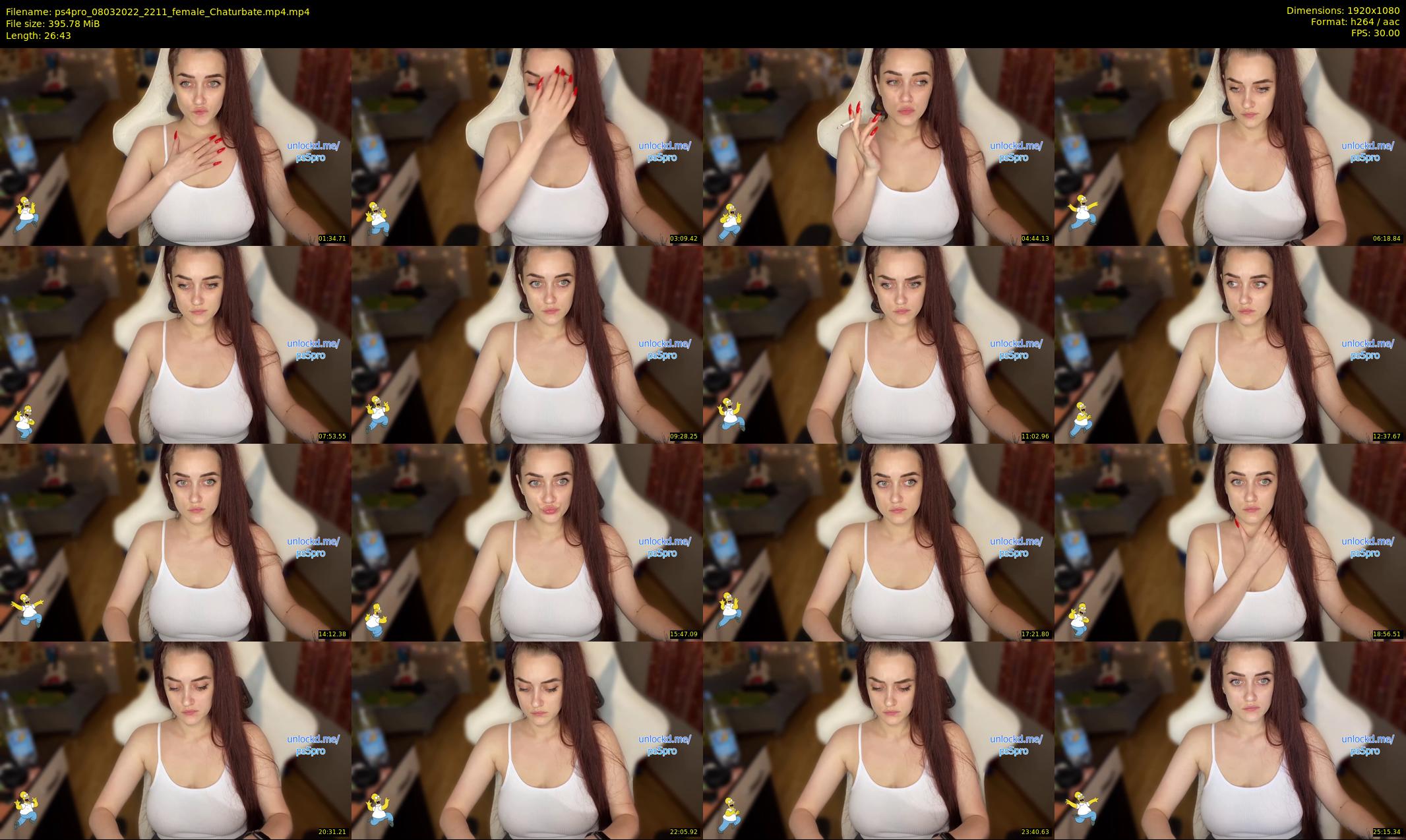 ps4pro — 27 minute Chaturbate female cam show recording, 1080p, Mar 8, 2022