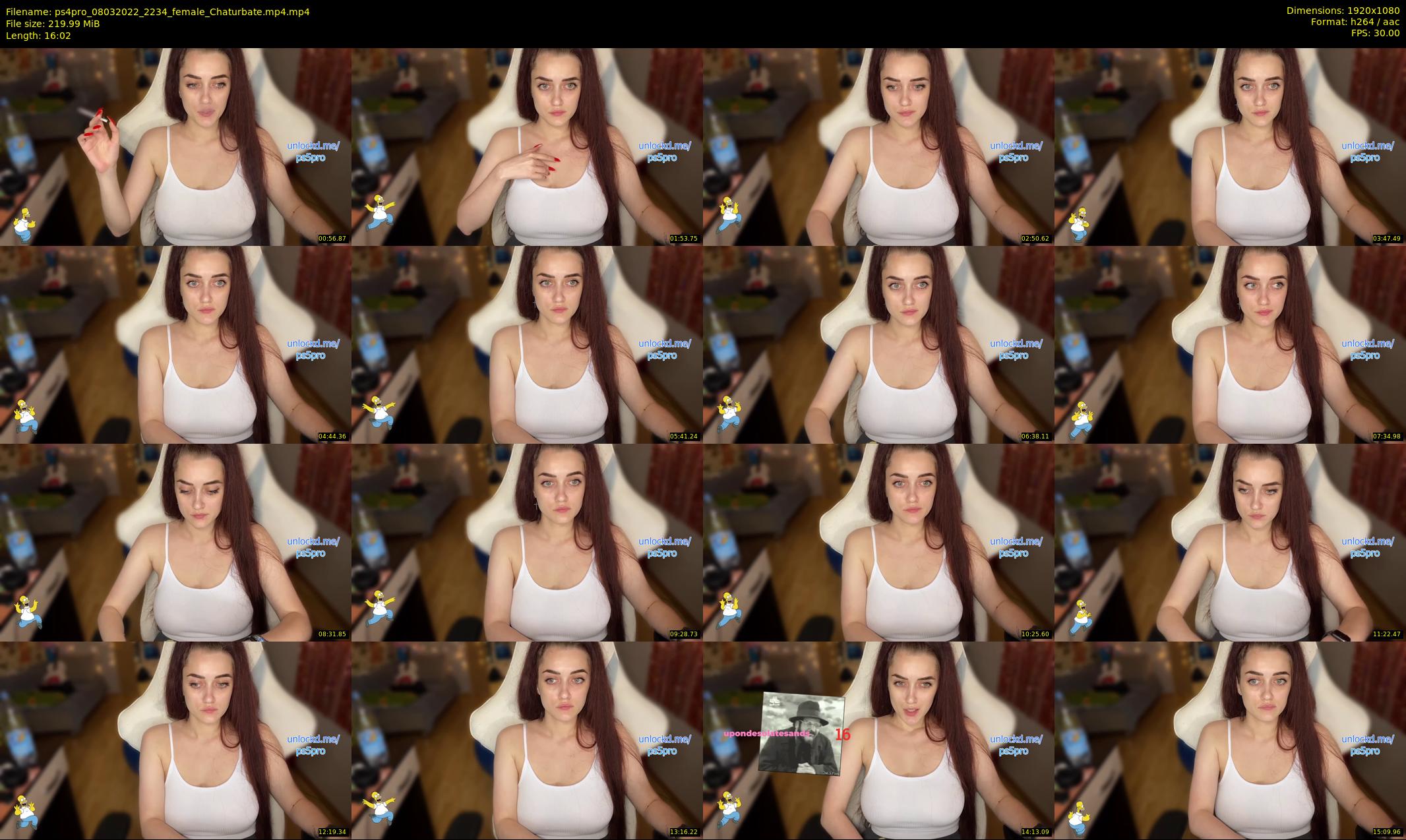 ps4pro — 17 minute Chaturbate female cam show recording, 1080p, Mar 8, 2022
