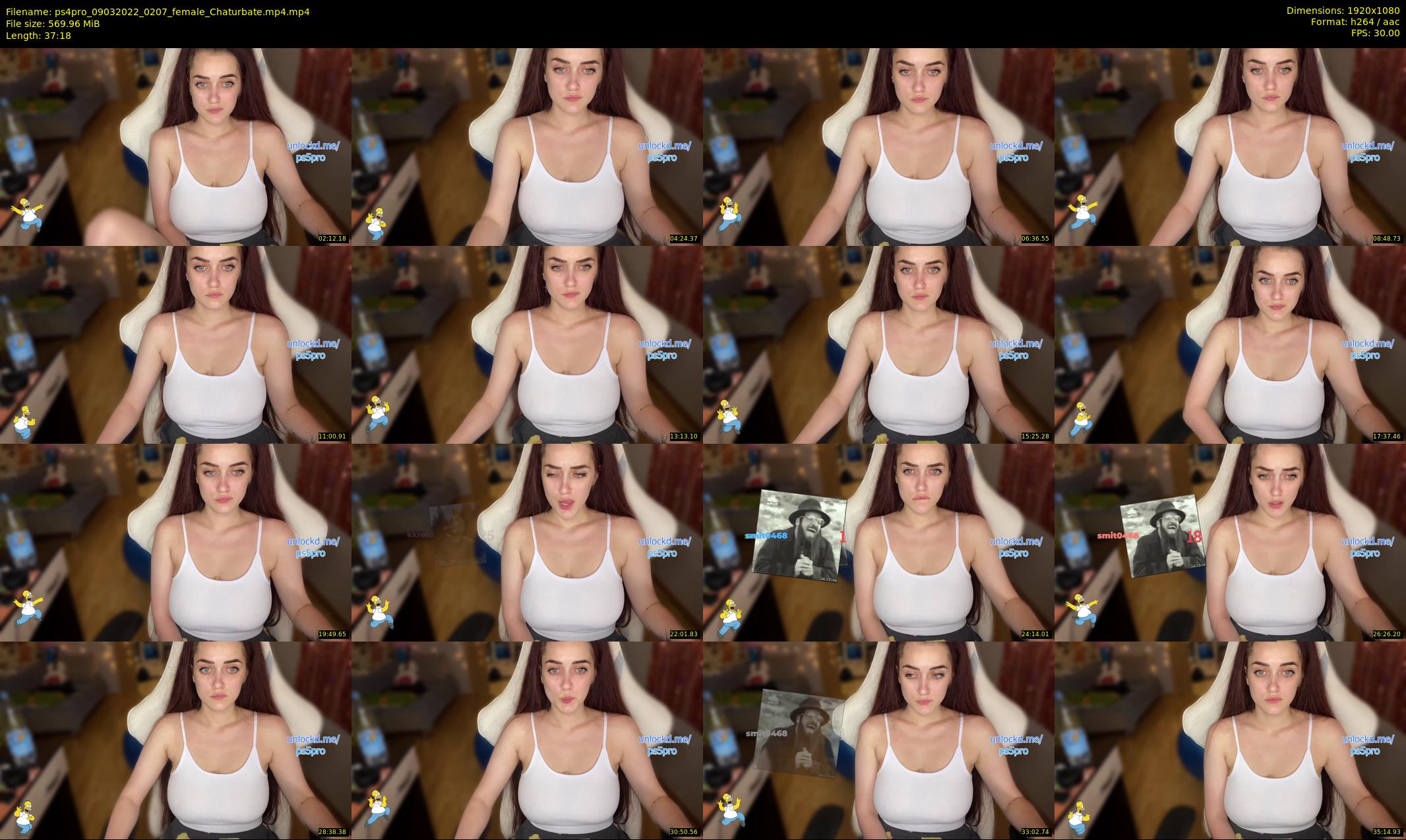 ps4pro — 38 minute Chaturbate female cam show recording, 1080p, Mar 9, 2022