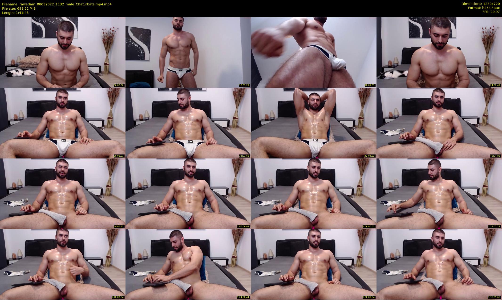 rawadam — 102 minute Chaturbate male cam show recording, 720p, Mar 8, 2022