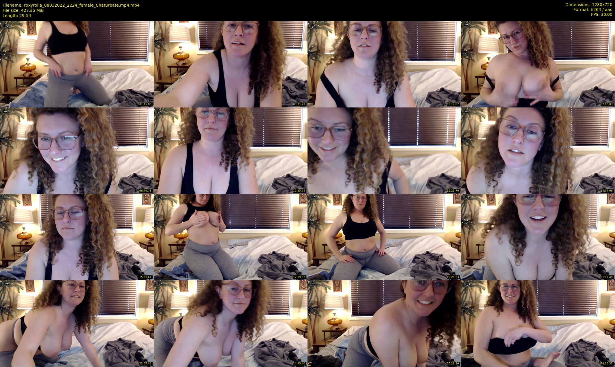 roxyrolla — 30 minute Chaturbate female cam show recording, 720p, Mar 8, 2022