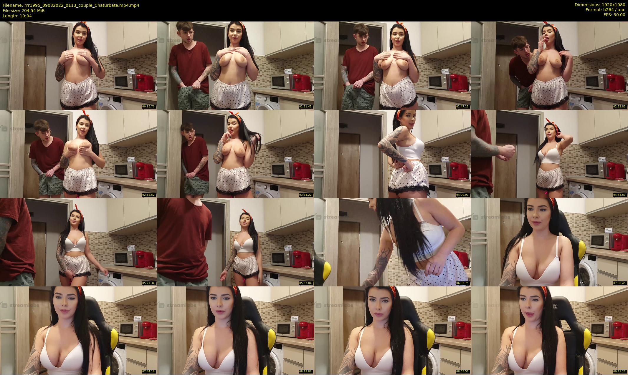 rrr1995 — 11 minute Chaturbate couple cam show recording, 1080p, Mar 9, 2022