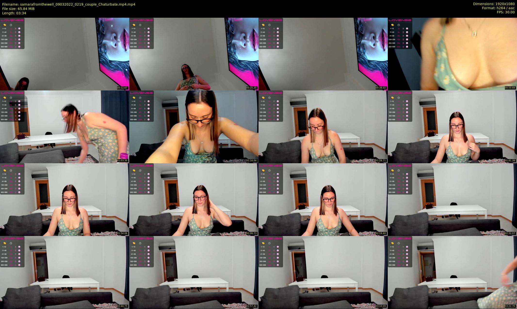samarafromthewell — 4 minute Chaturbate female cam show recording, 1080p, Mar 9, 2022