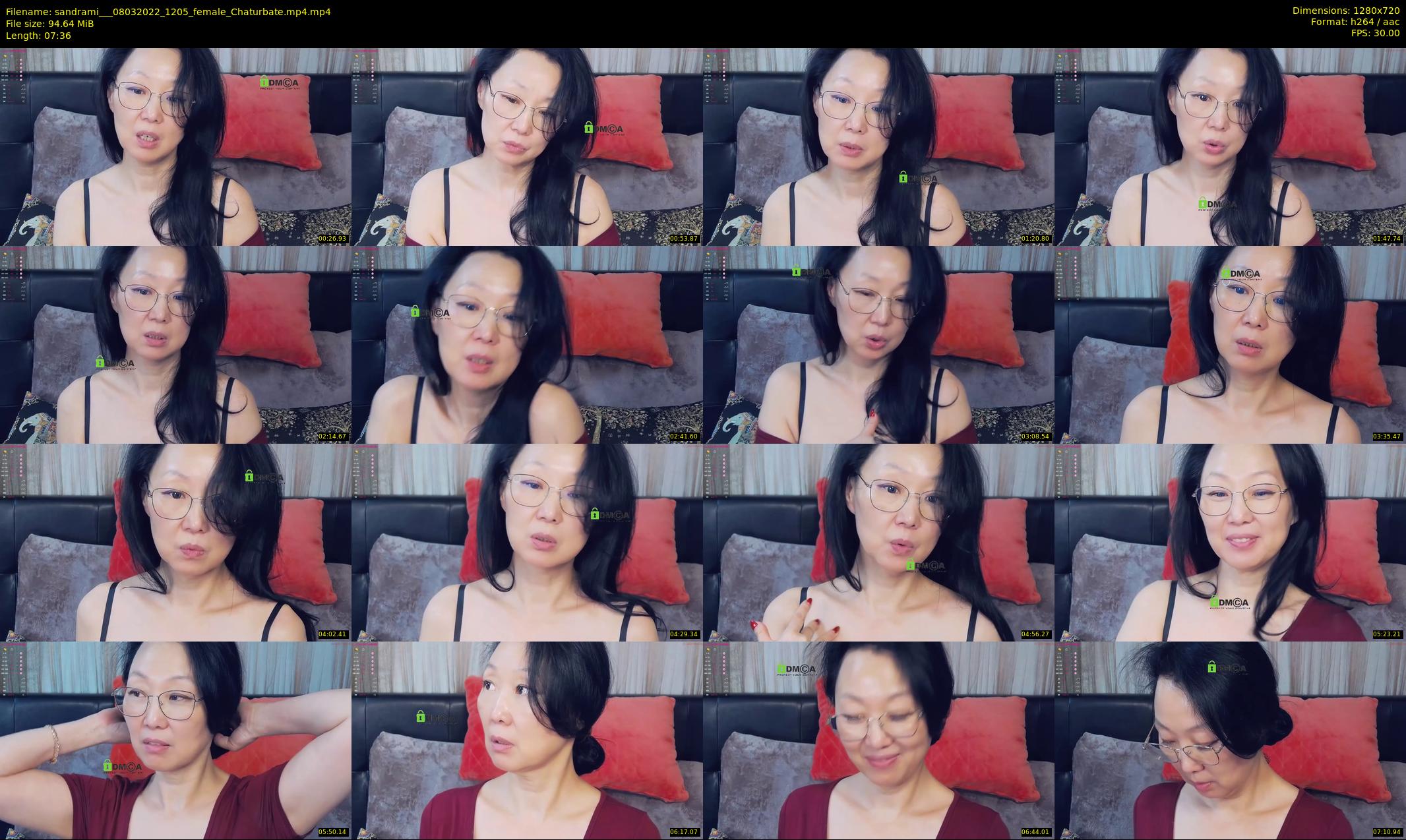 sandrami__ — 8 minute Chaturbate female cam show recording, 720p, Mar 8, 2022