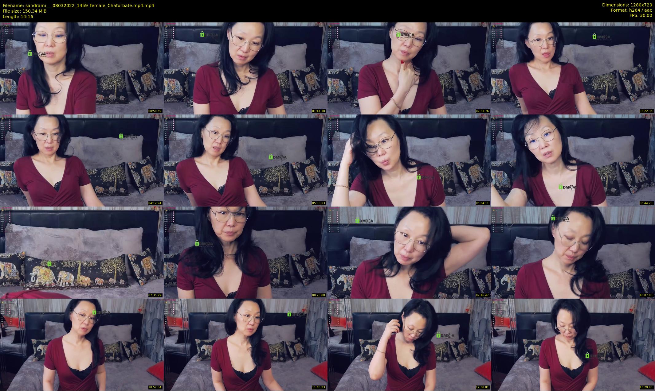 sandrami__ — 15 minute Chaturbate female cam show recording, 720p, Mar 8, 2022