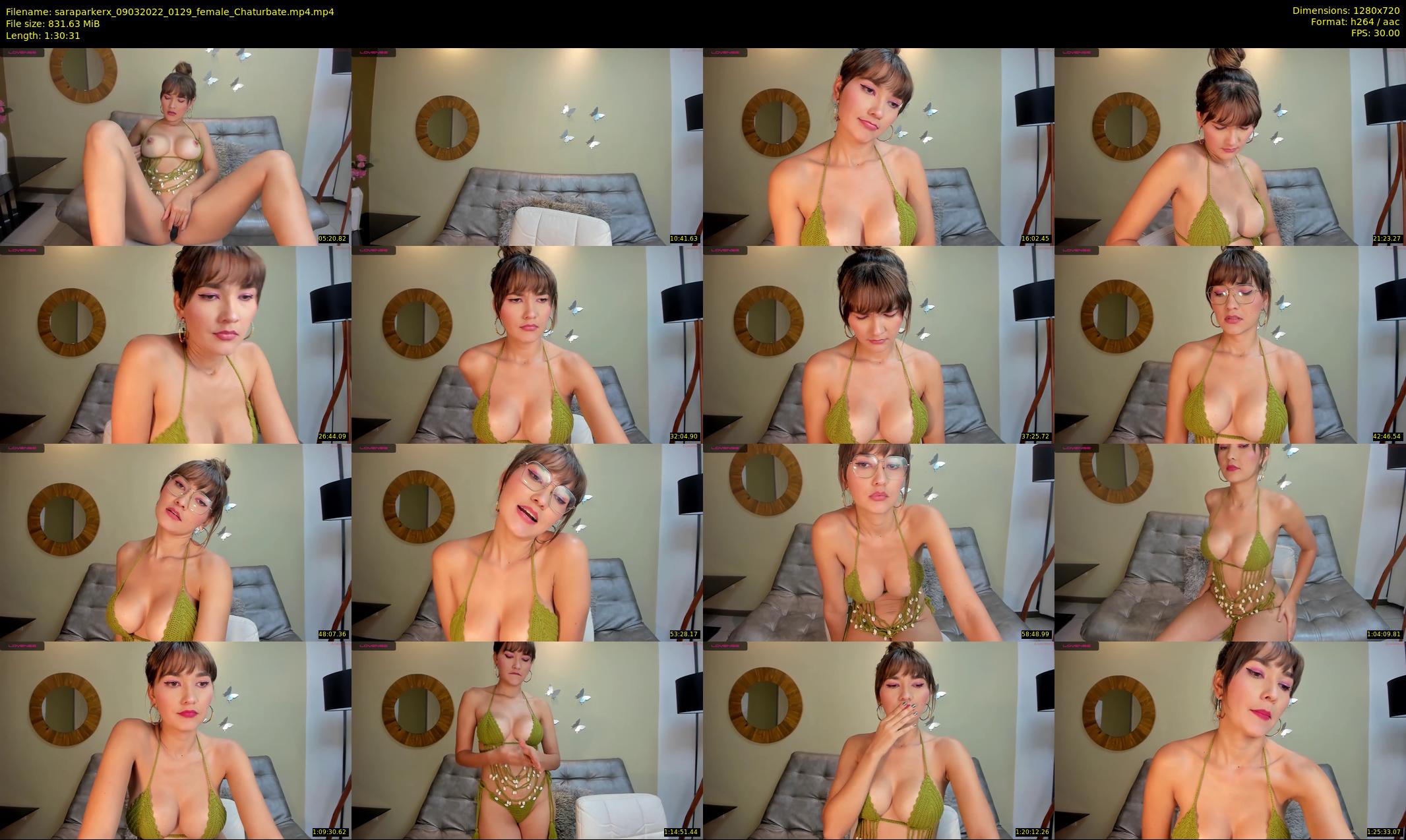 saraparkerx — 91 minute Chaturbate female cam show recording, 720p, Mar 9, 2022
