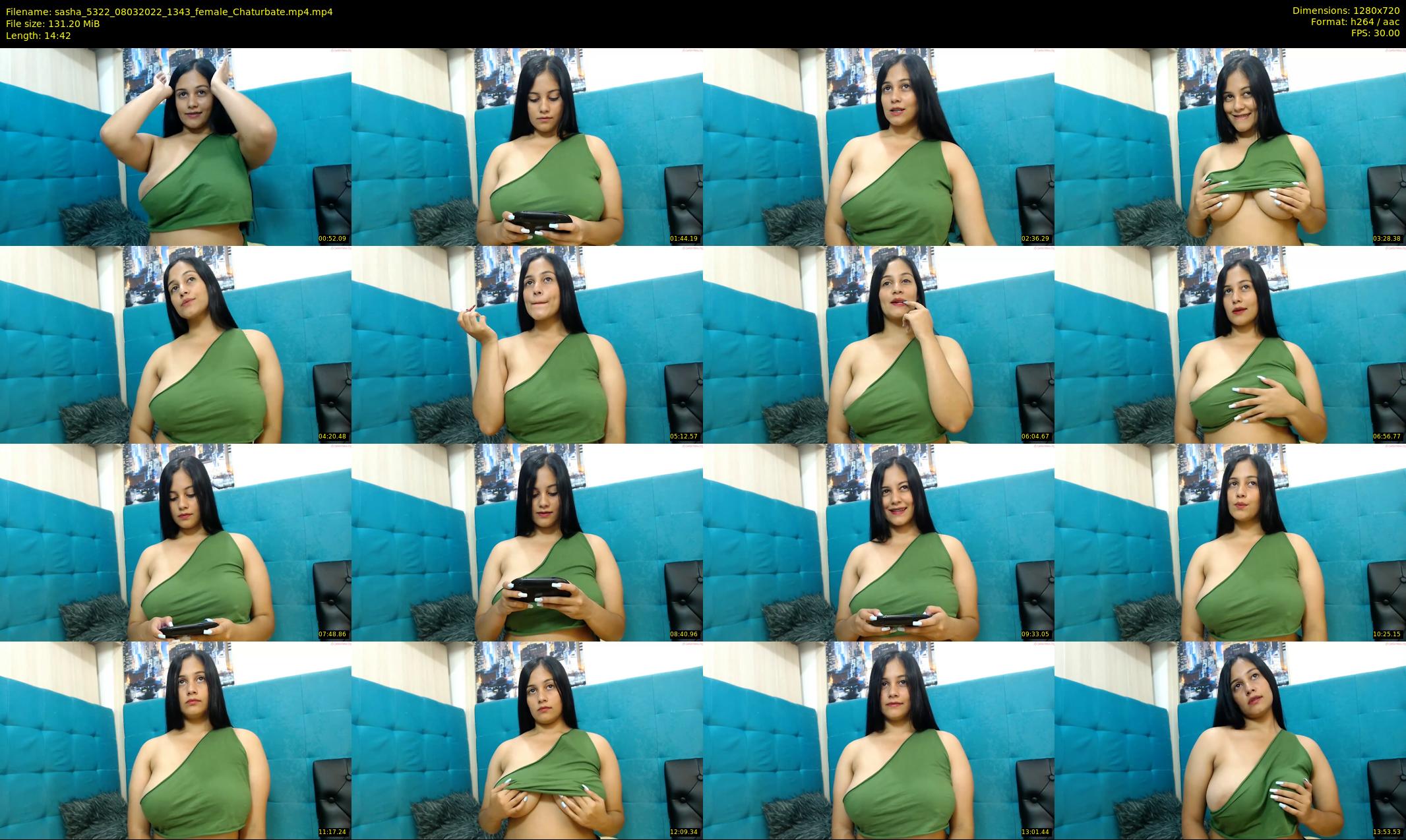 sasha_5322 — 15 minute Chaturbate female cam show recording, 720p, Mar 8, 2022