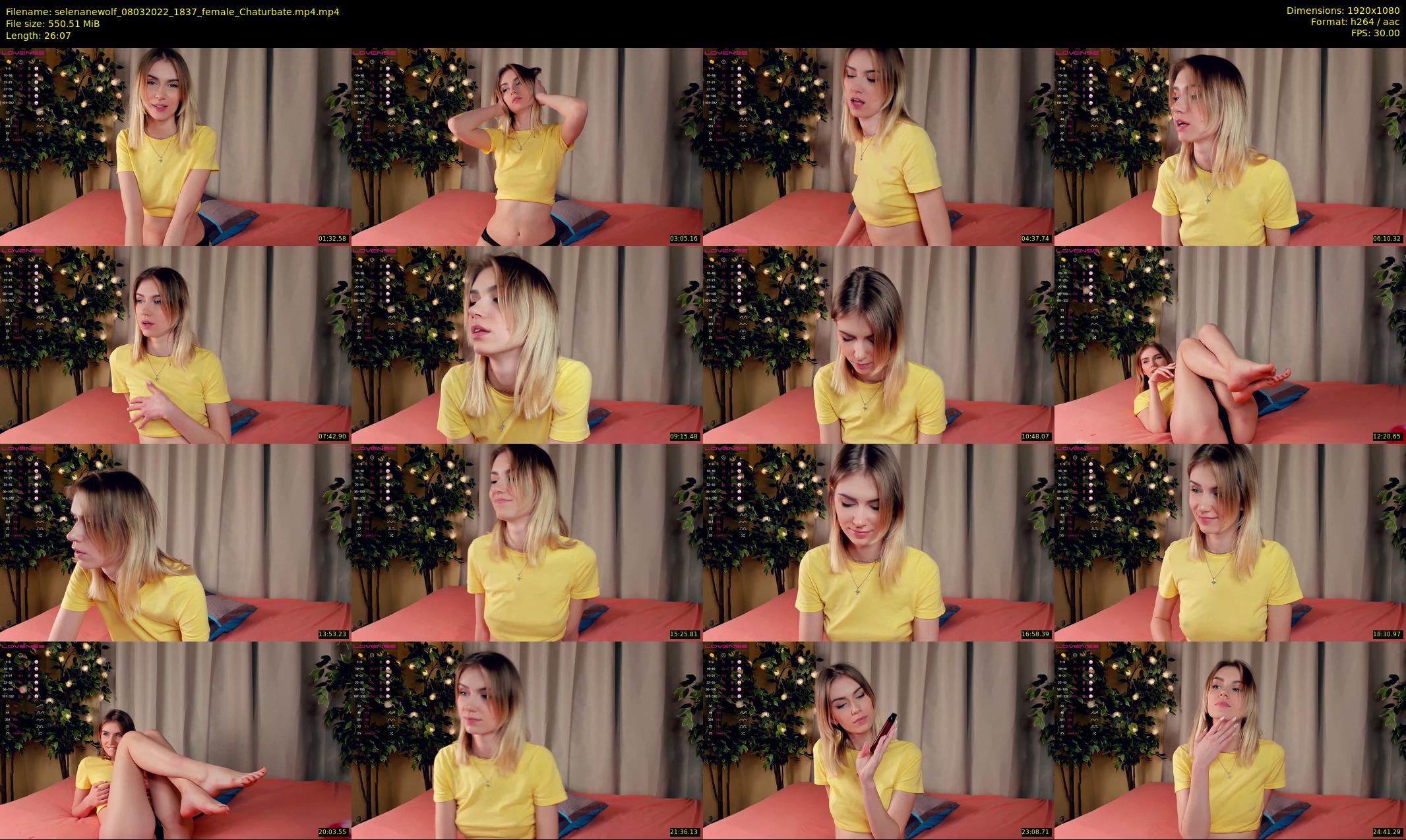 selenanewolf — 27 minute Chaturbate couple cam show recording, 1080p, Mar 8, 2022