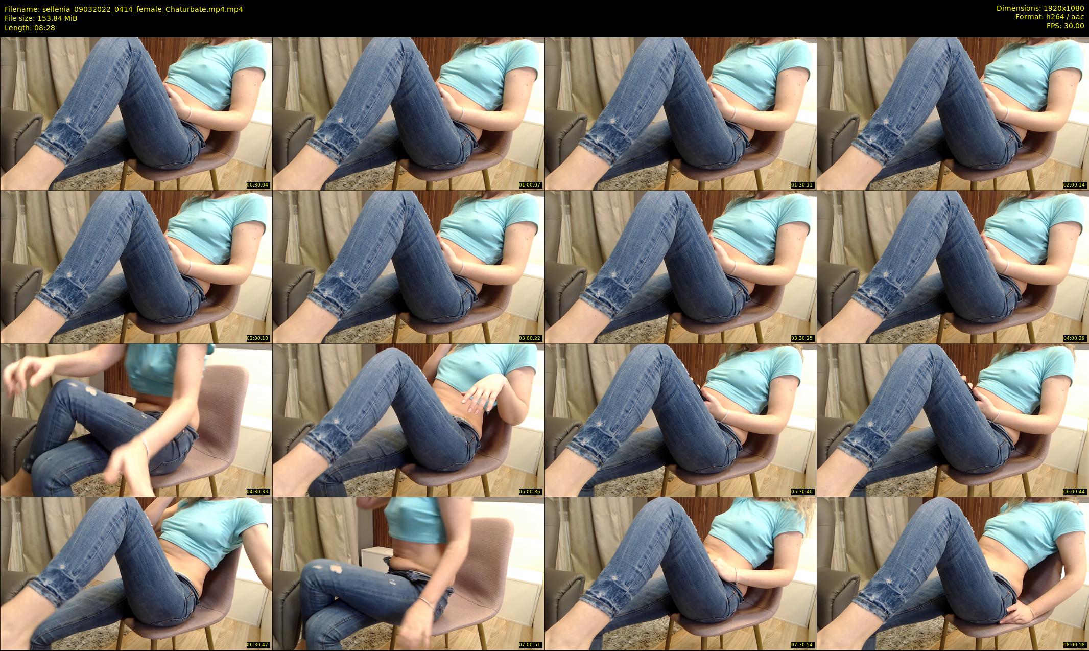sellenia — 9 minute Chaturbate female cam show recording, 1080p, Mar 9, 2022