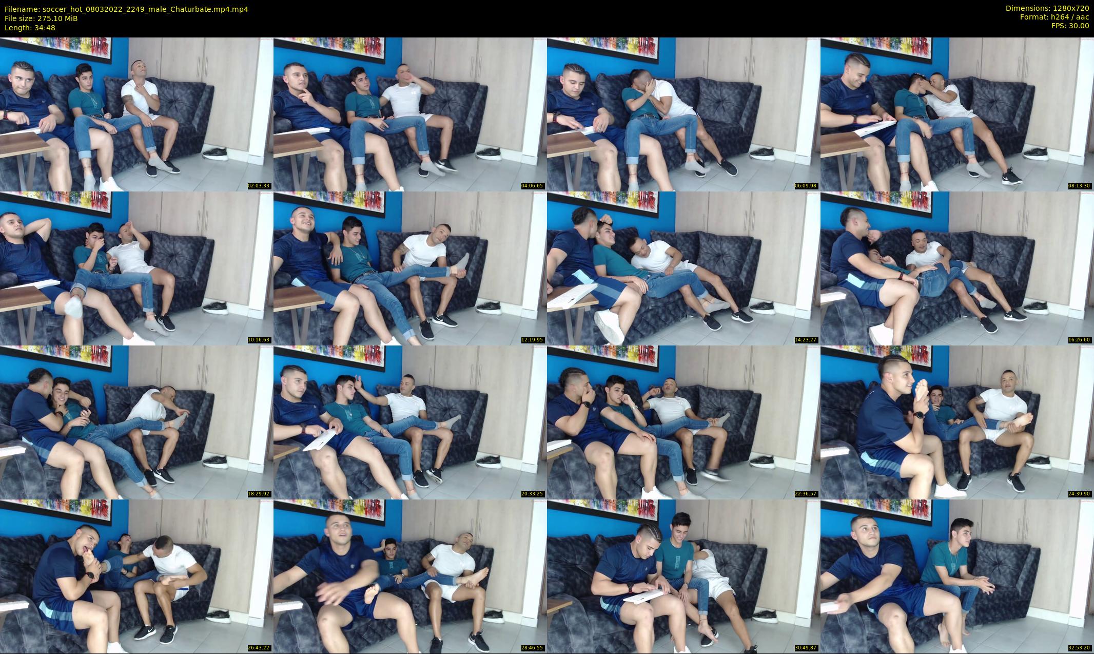 soccer_hot — 35 minute Chaturbate male cam show recording, 720p, Mar 8, 2022