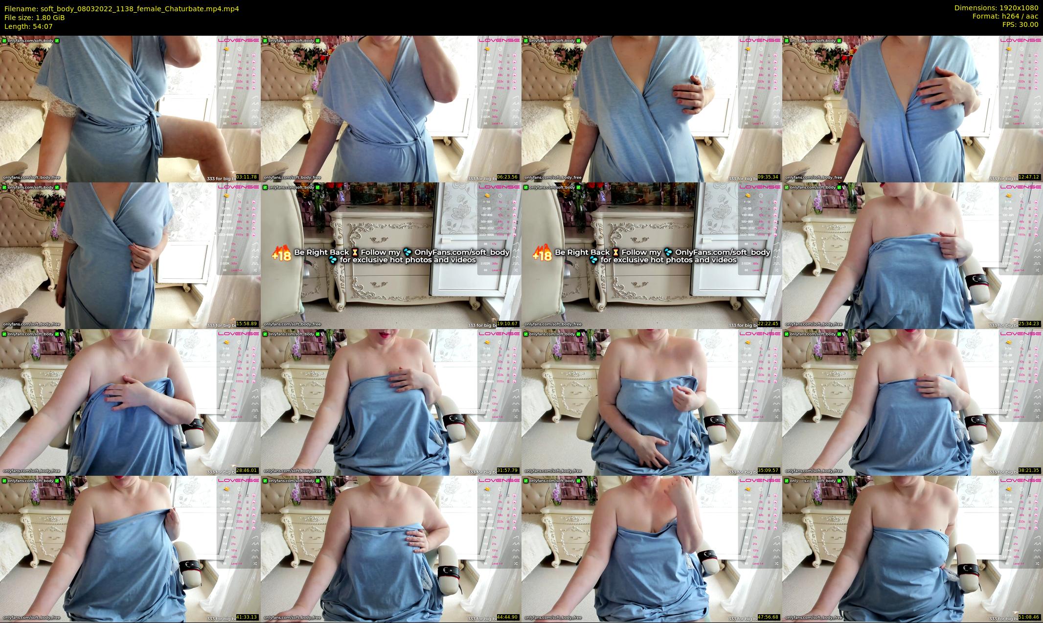 soft_body — 55 minute Chaturbate female cam show recording, 1080p, Mar 8, 2022