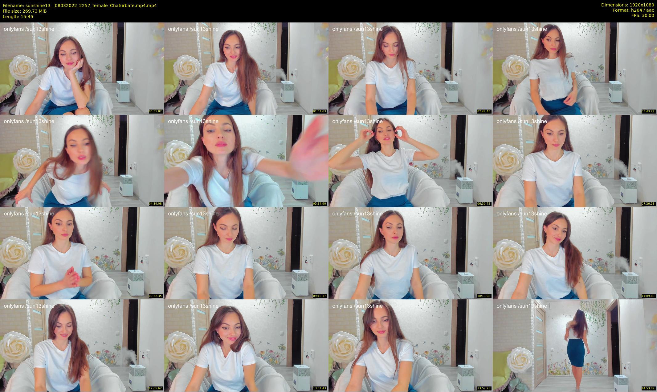 sunshine13_ — 16 minute Chaturbate female cam show recording, 1080p, Mar 8, 2022
