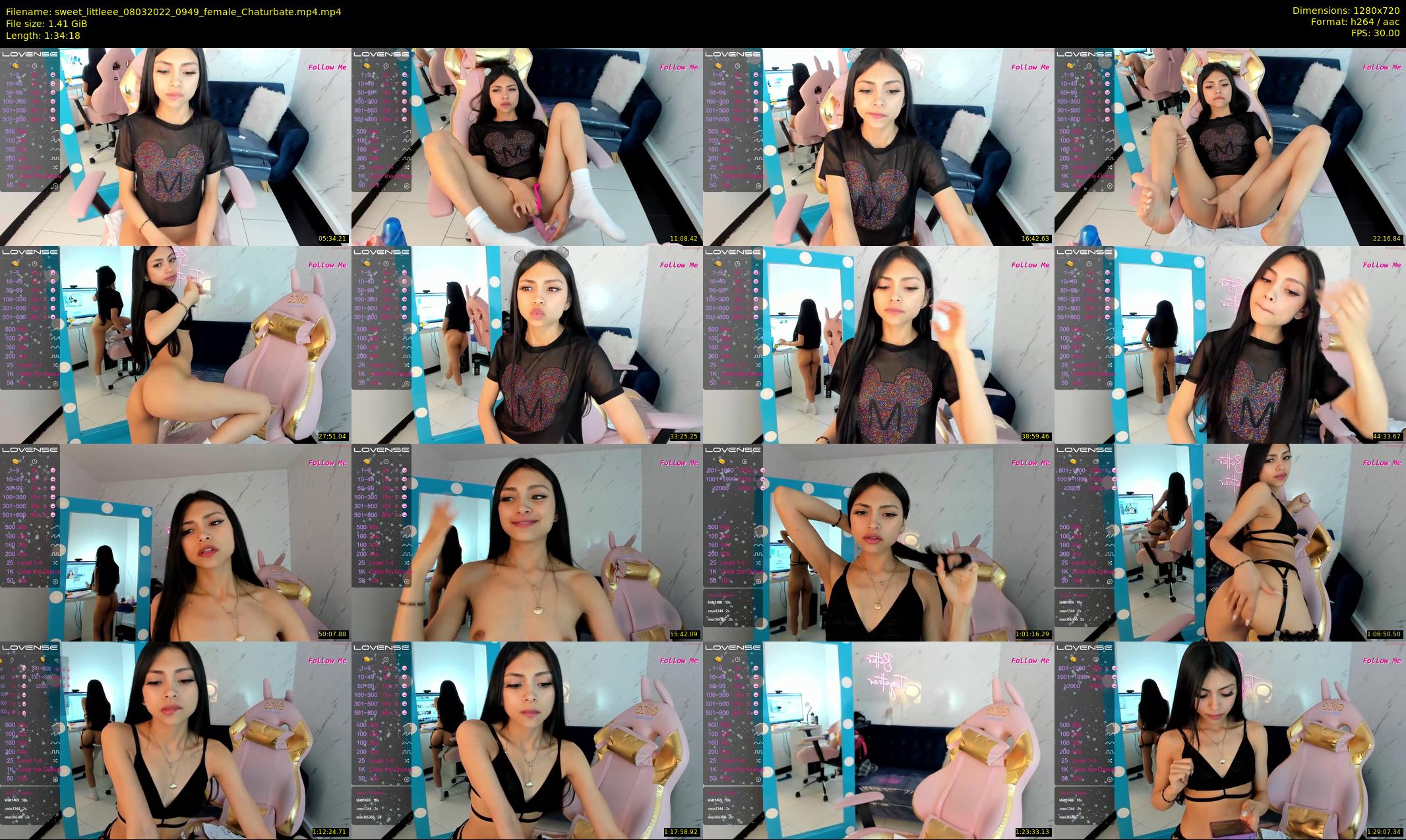 sweet_littleee — 95 minute Chaturbate female cam show recording, 720p, Mar 8, 2022