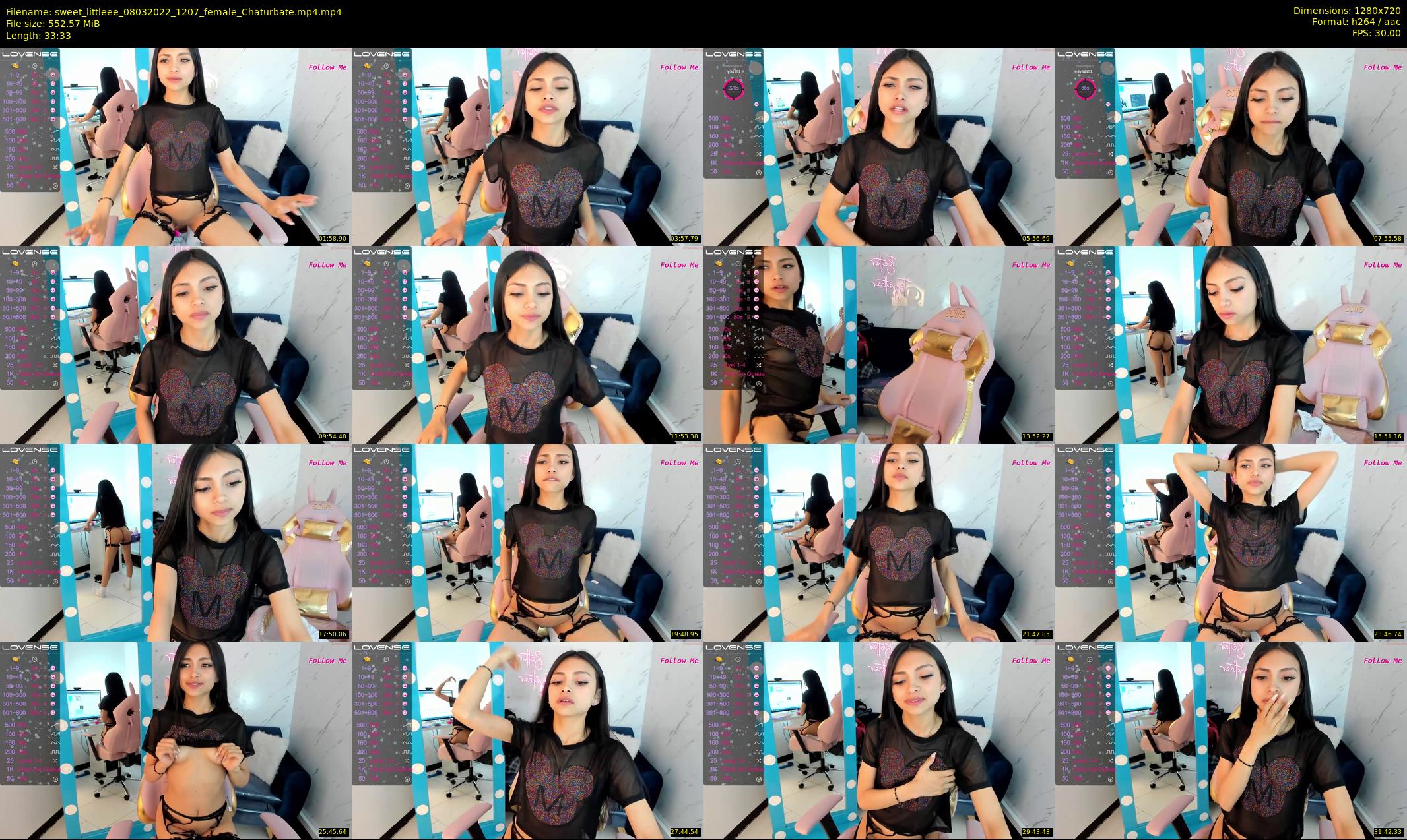 sweet_littleee — 34 minute Chaturbate female cam show recording, 720p, Mar 8, 2022