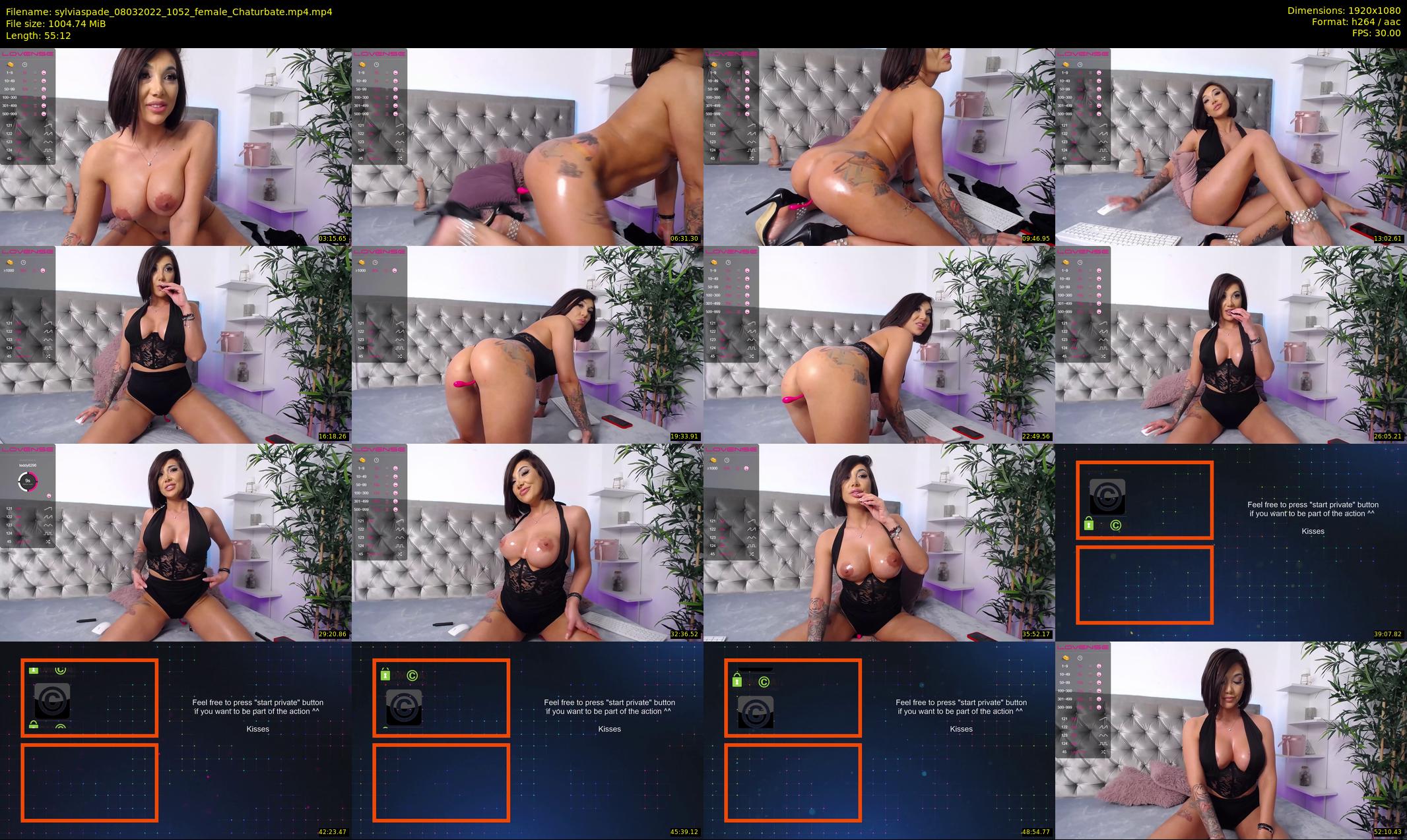 sylviaspade — 56 minute Chaturbate female cam show recording, 1080p, Mar 8, 2022