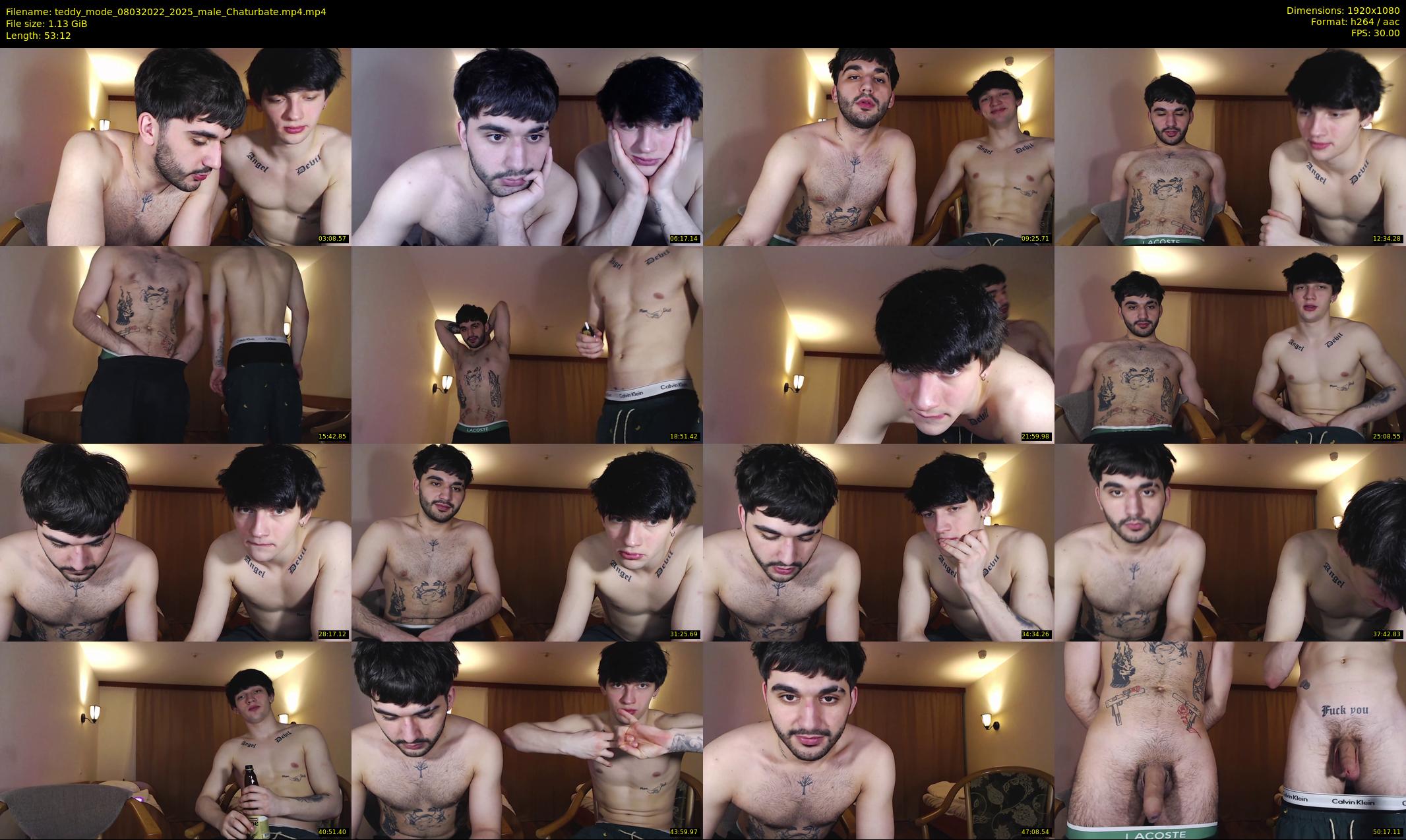 teddy_mode — 54 minute Chaturbate couple cam show recording, 1080p, Mar 8, 2022