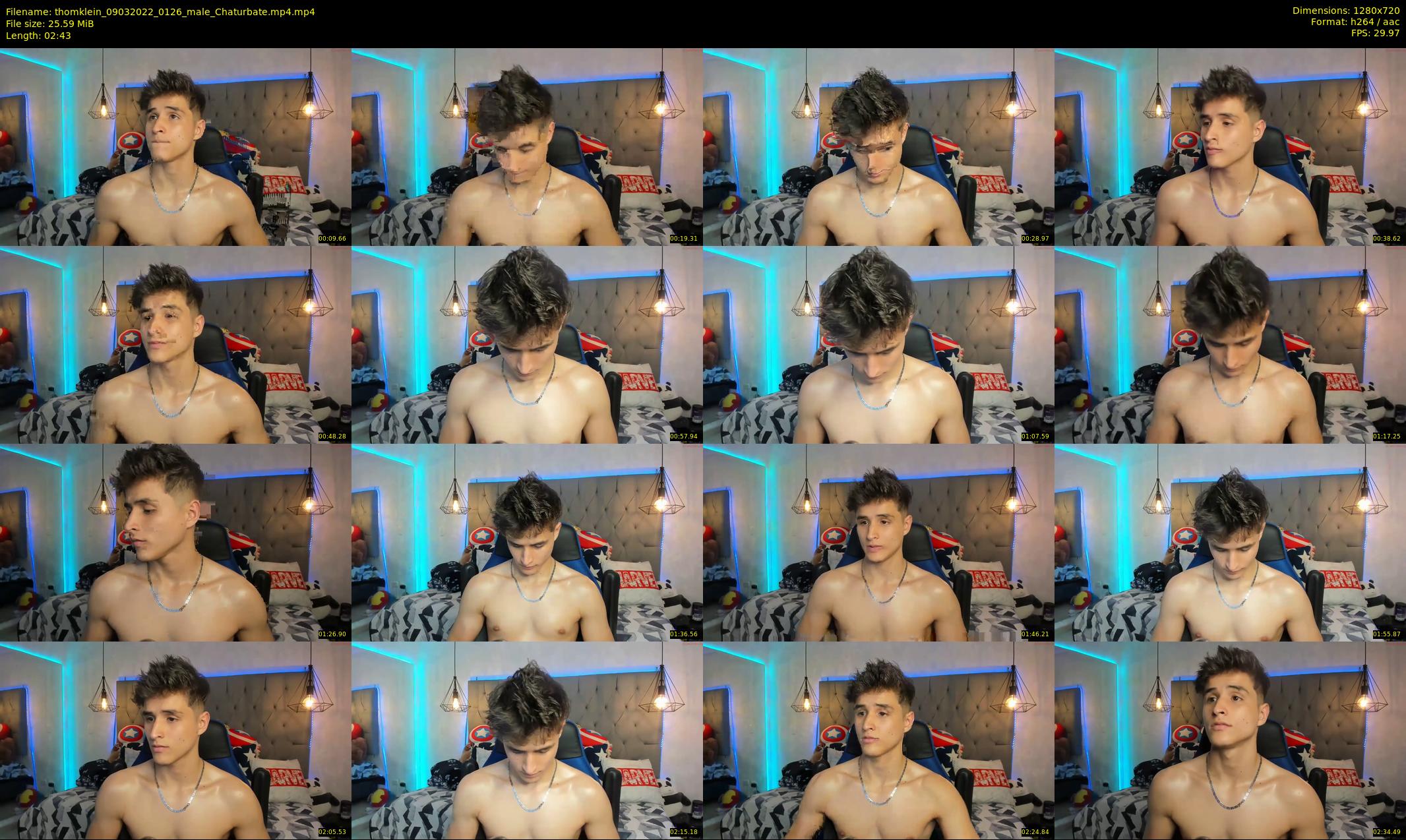 thomklein — 3 minute Chaturbate male cam show recording, 720p, Mar 9, 2022