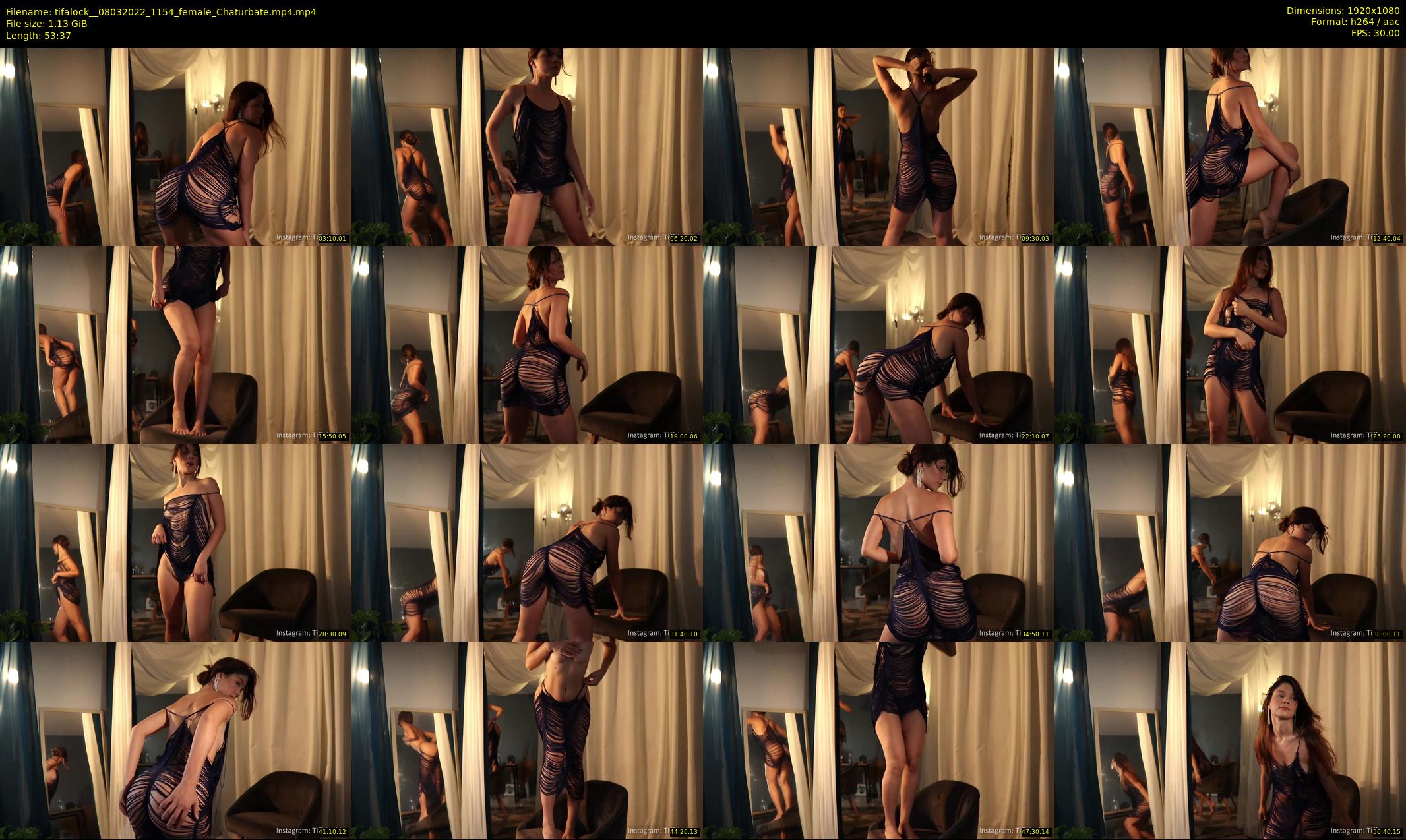 tifalock_ — 54 minute Chaturbate female cam show recording, 1080p, Mar 8, 2022