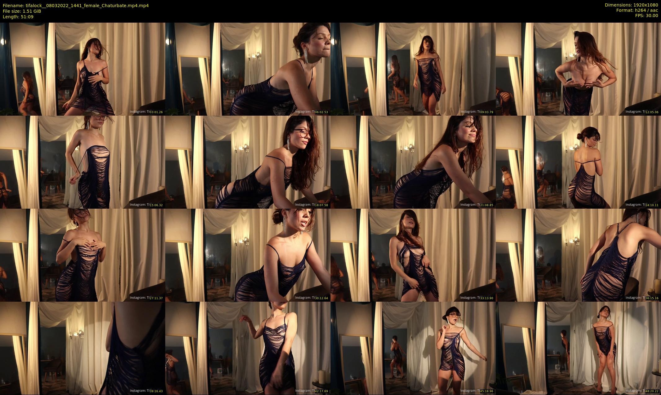 tifalock_ — 52 minute Chaturbate female cam show recording, 1080p, Mar 8, 2022