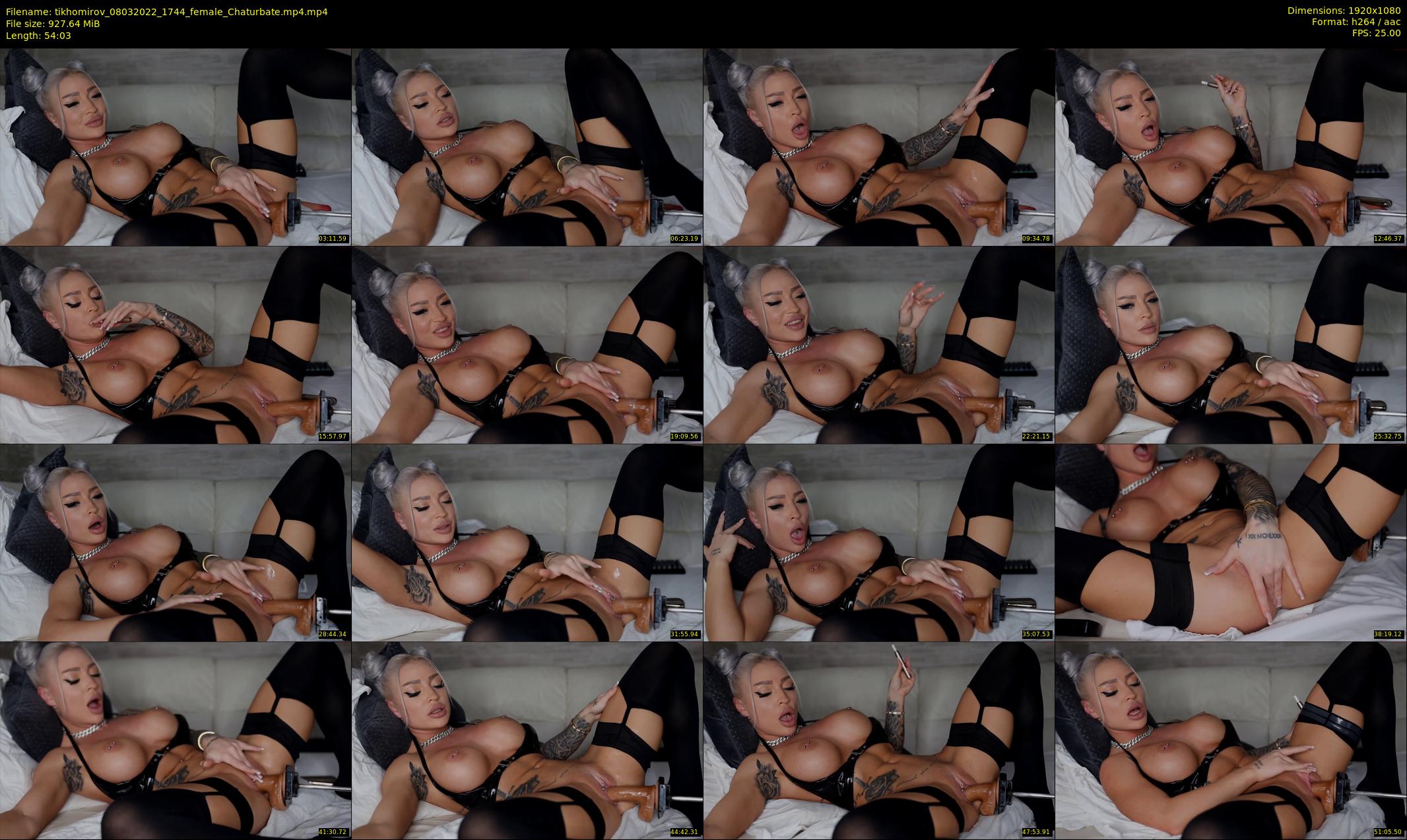 tikhomirov — 55 minute Chaturbate female cam show recording, 1080p, Mar 8, 2022