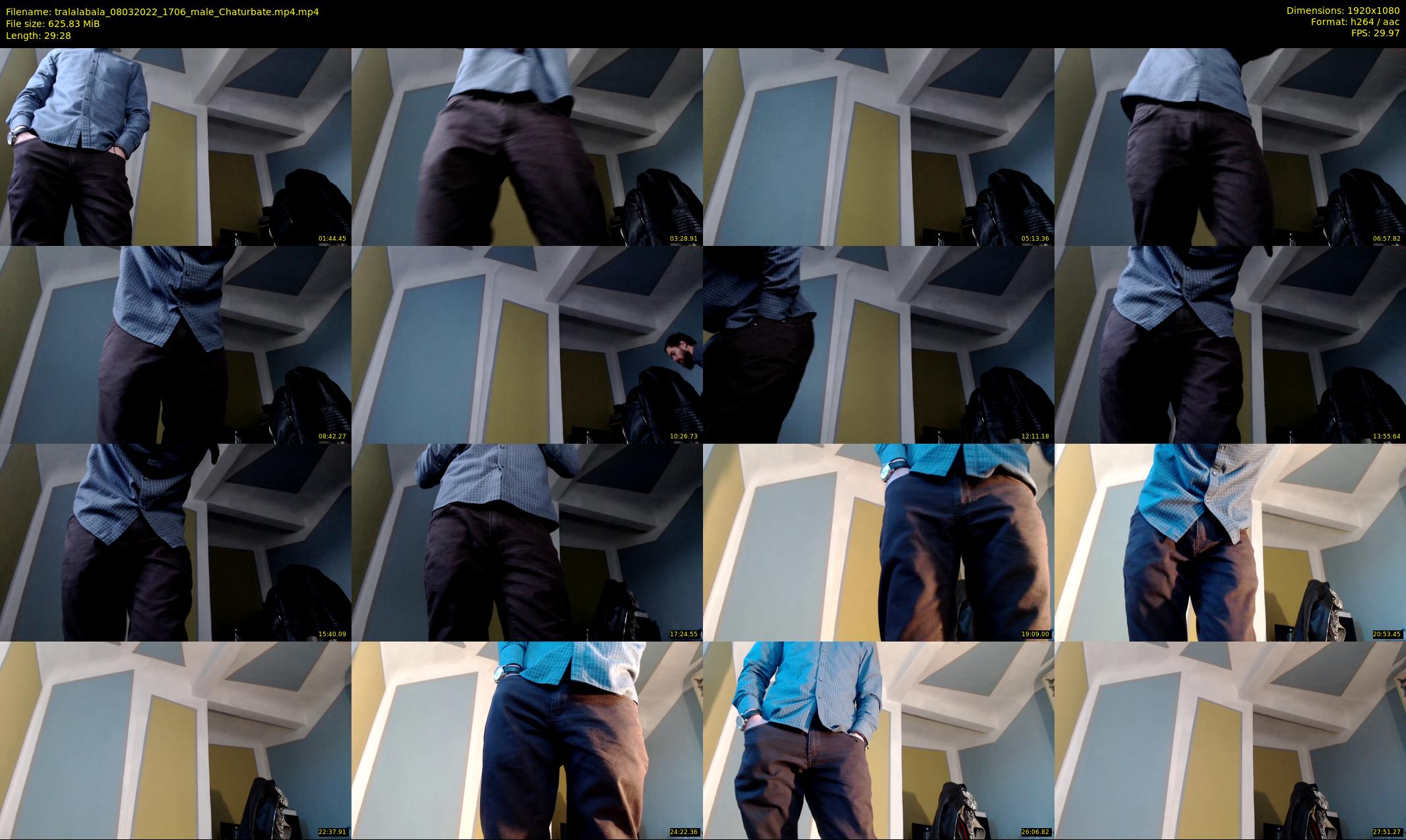 tralalabala — 30 minute Chaturbate male cam show recording, 1080p, Mar 8, 2022