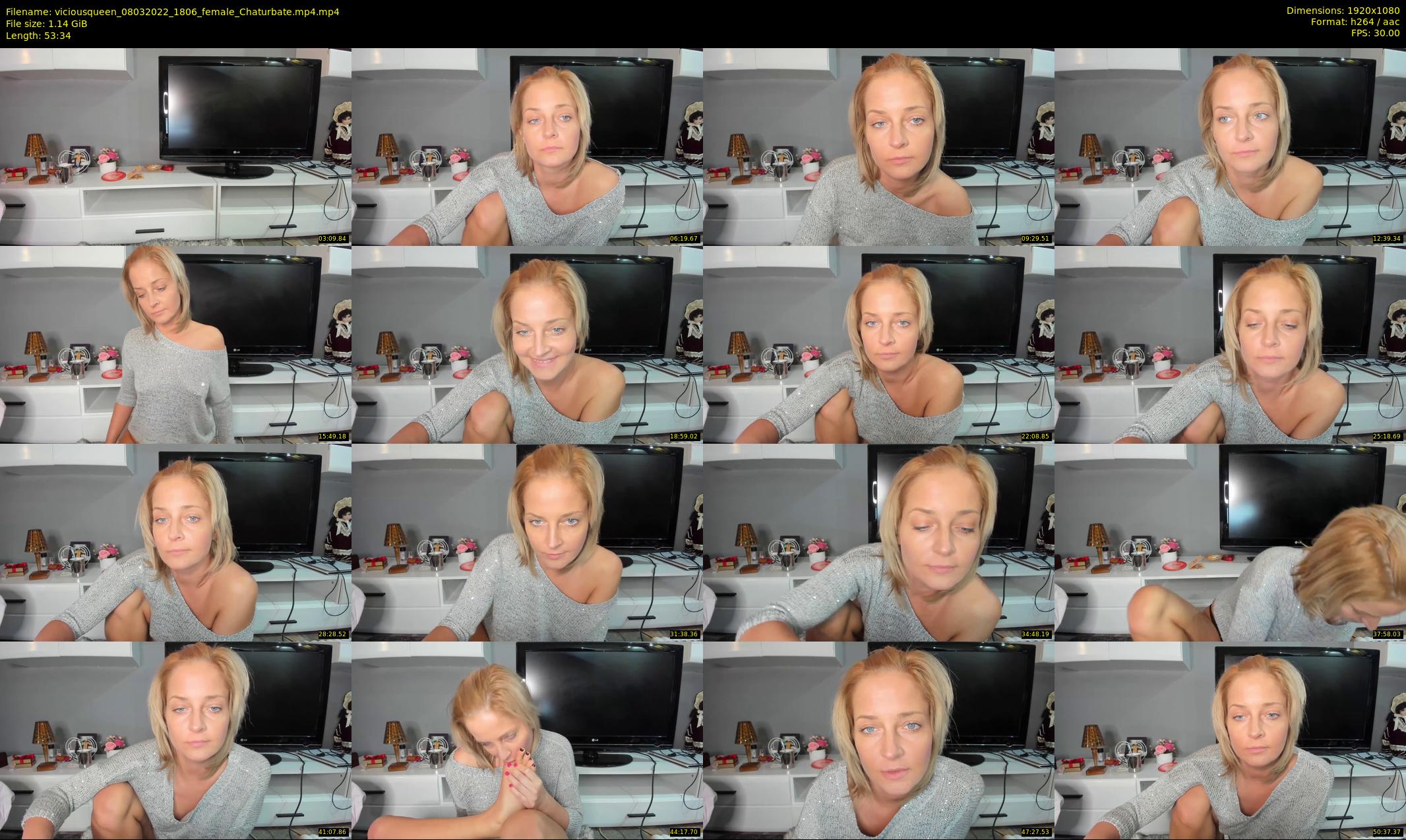 viciousqueen — 54 minute Chaturbate female cam show recording, 1080p, Mar 8, 2022
