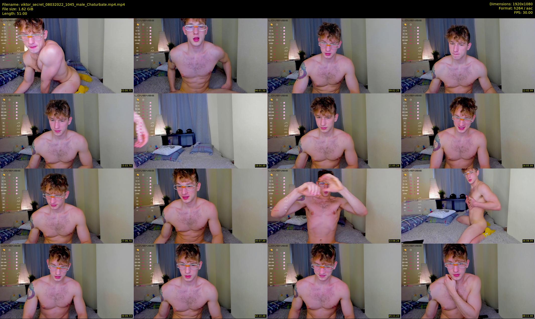 viktor_secret — 51 minute Chaturbate male cam show recording, 1080p, Mar 8, 2022