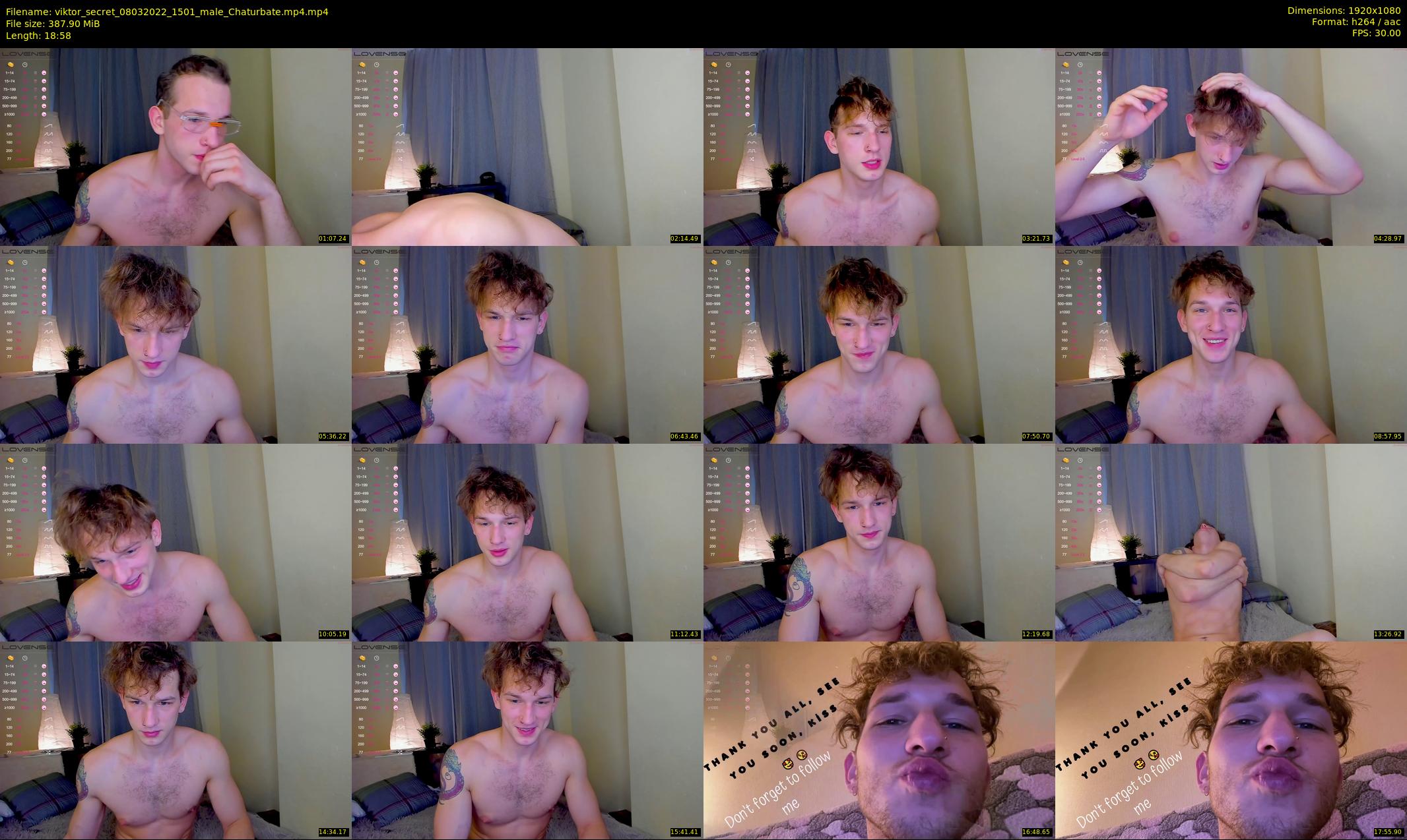 viktor_secret — 19 minute Chaturbate male cam show recording, 1080p, Mar 8, 2022