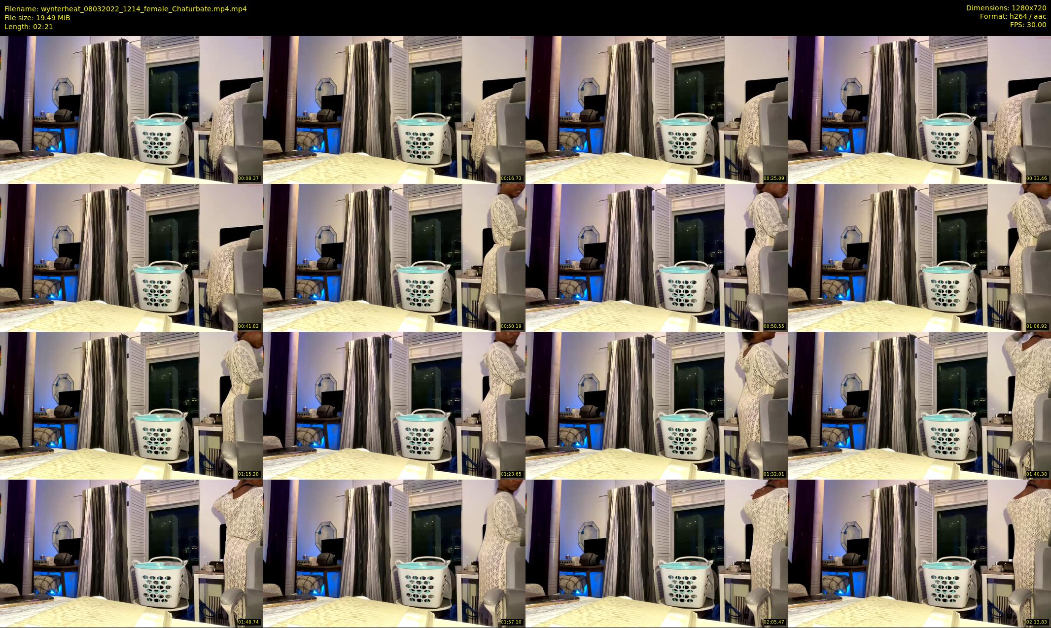 wynterheat — 3 minute Chaturbate female cam show recording, 720p, Mar 8, 2022