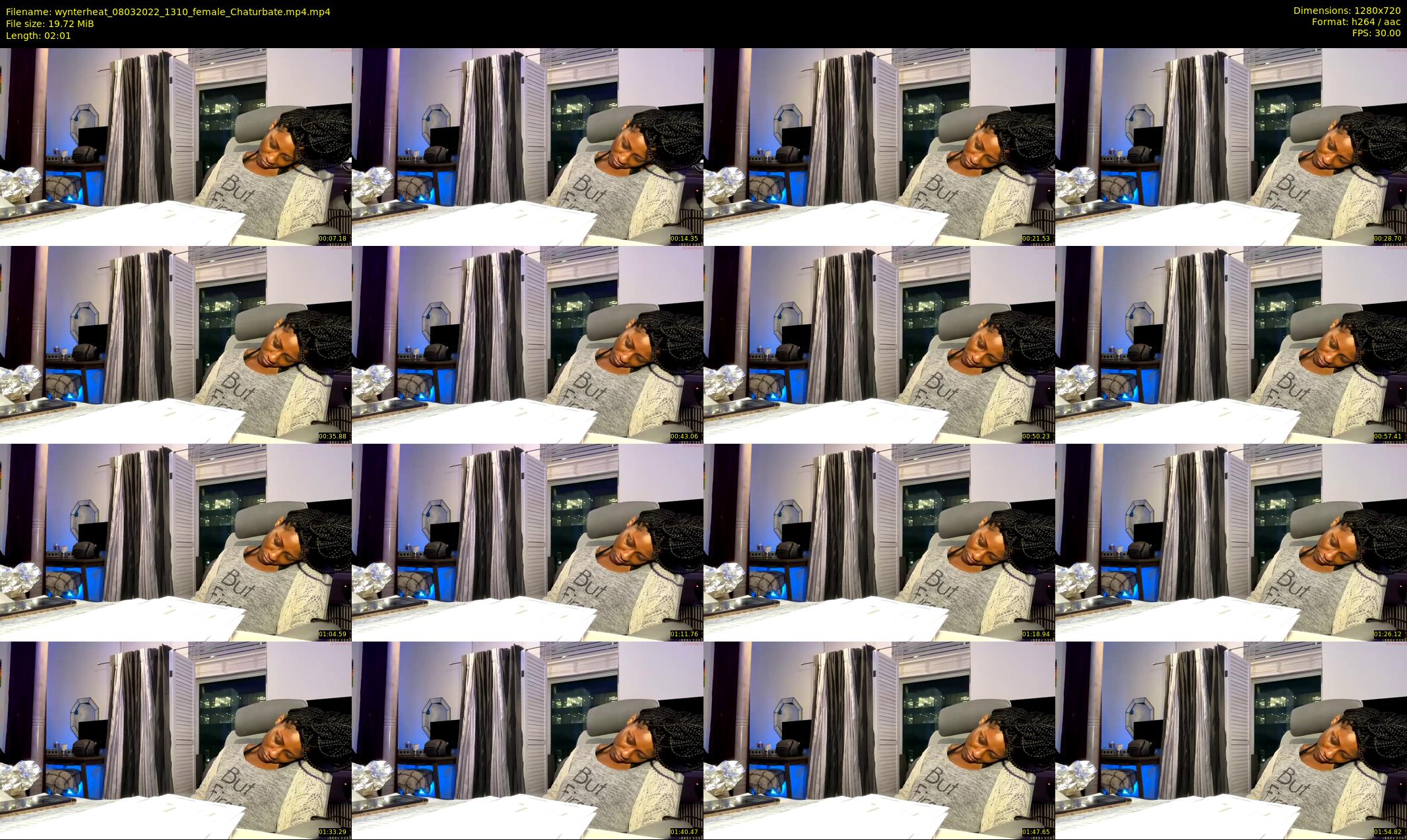 wynterheat — 3 minute Chaturbate female cam show recording, 720p, Mar 8, 2022