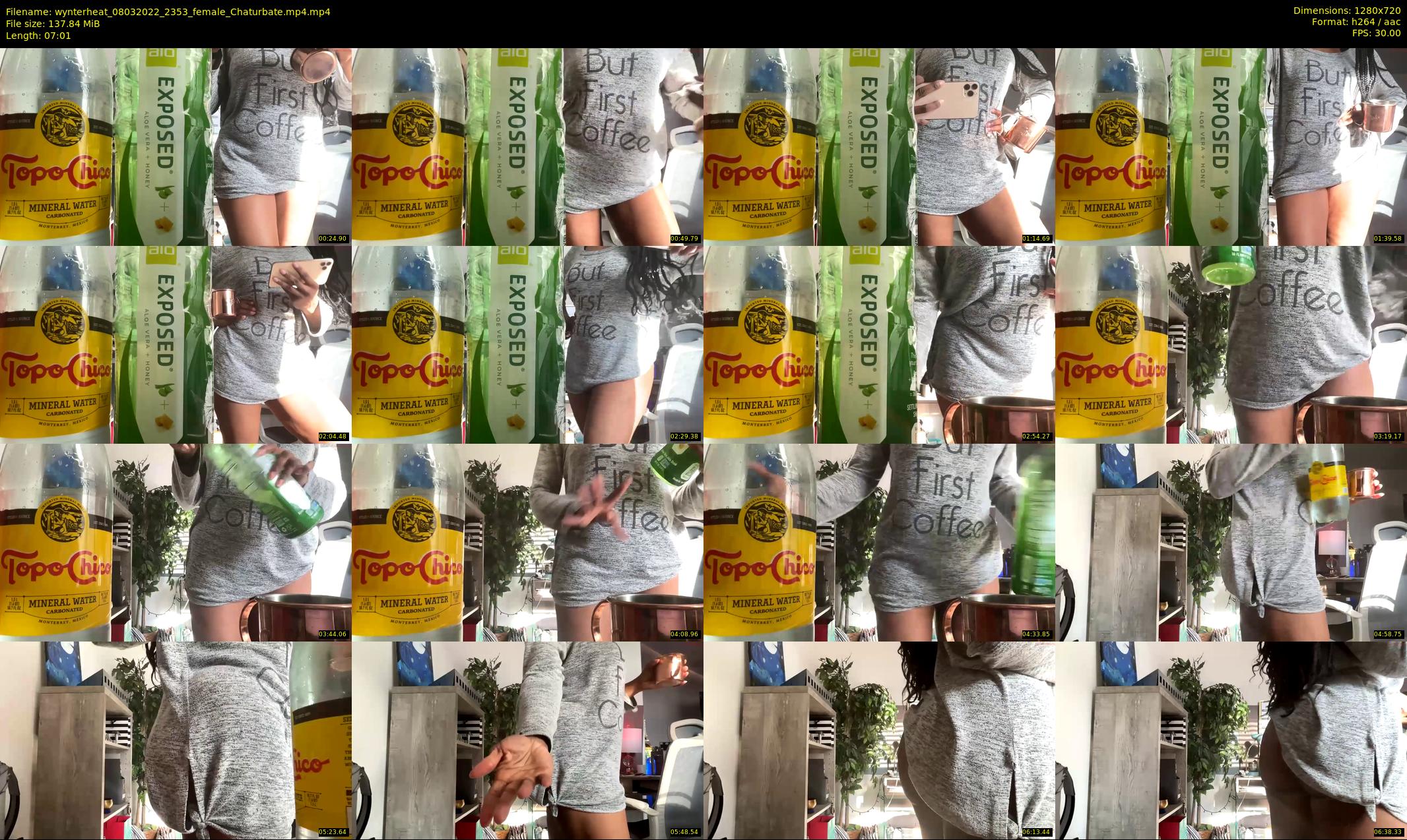 wynterheat — 8 minute Chaturbate female cam show recording, 720p, Mar 8, 2022