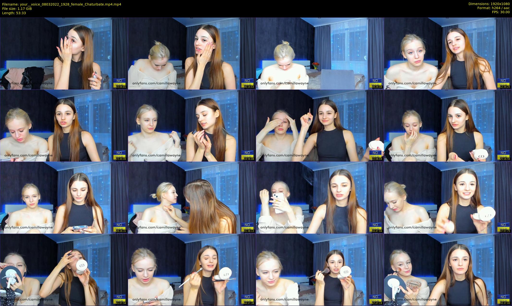 your__voice — 54 minute Chaturbate female cam show recording, 1080p, Mar 8, 2022
