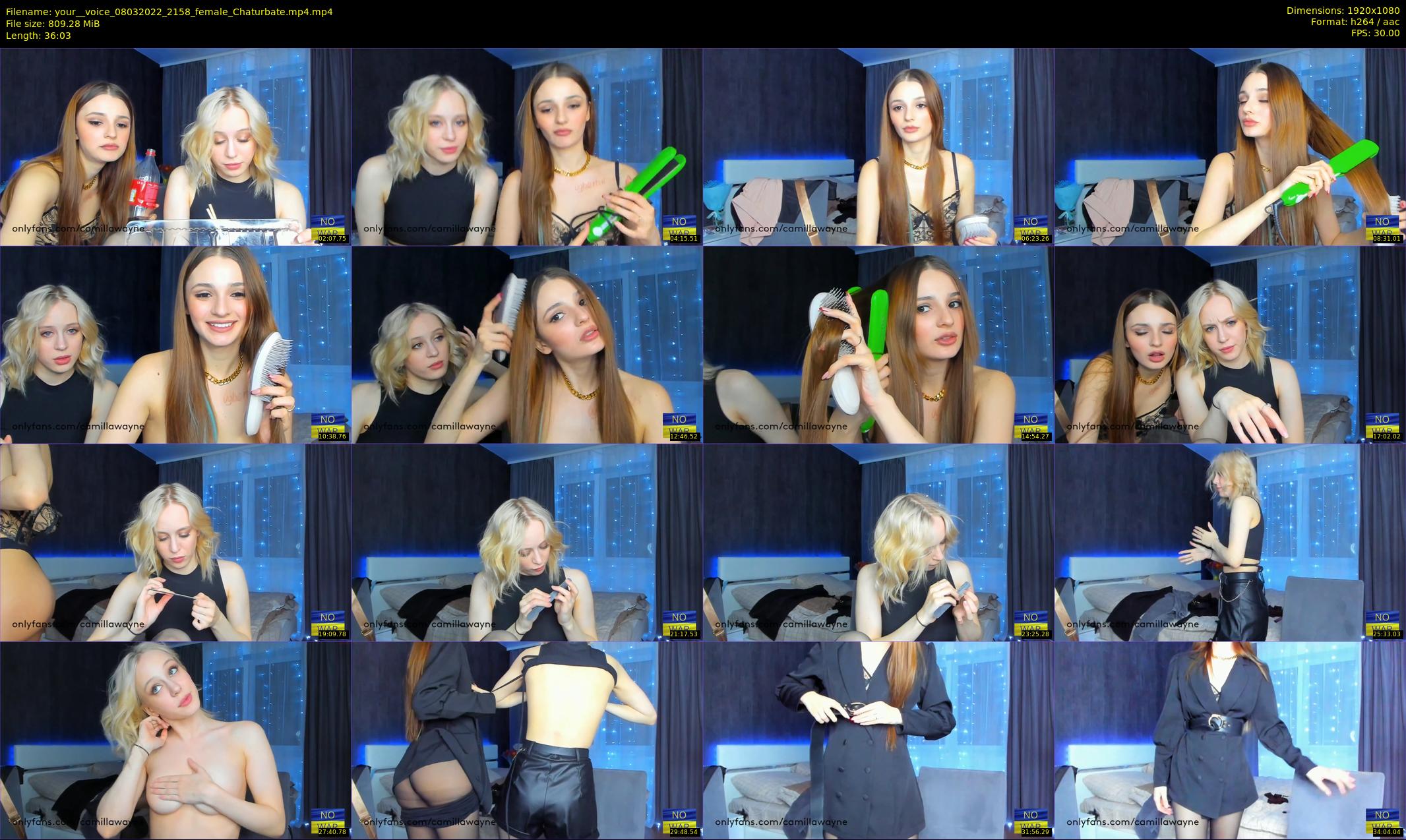 your__voice — 37 minute Chaturbate female cam show recording, 1080p, Mar 8, 2022