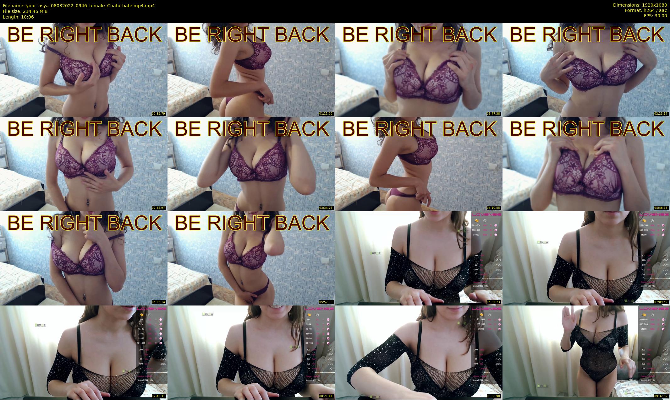 your_asya — 11 minute Chaturbate female cam show recording, 1080p, Mar 8, 2022