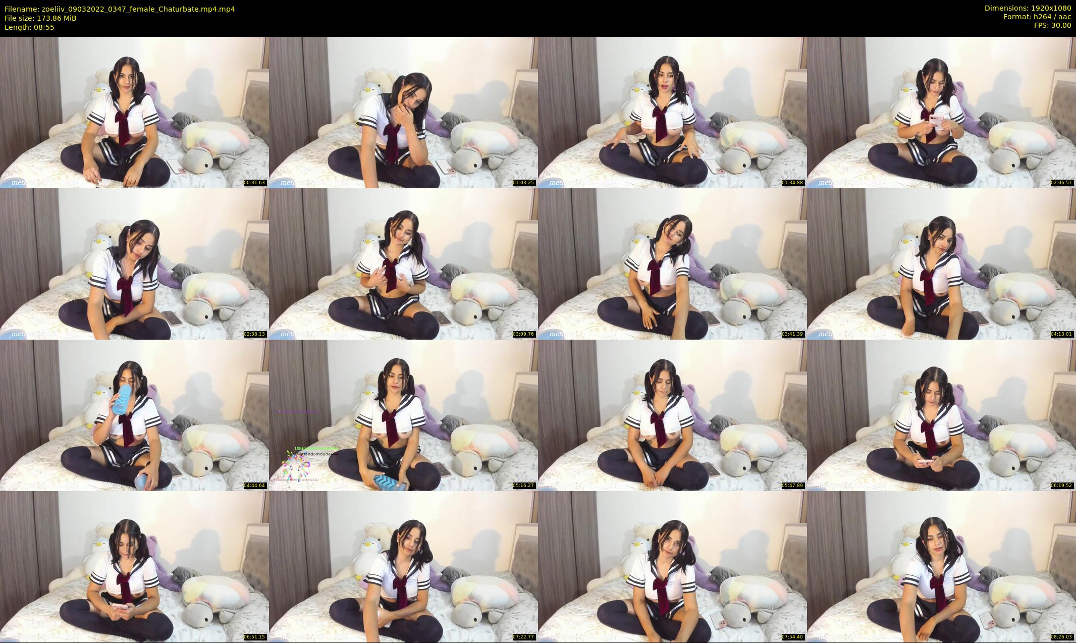 zoeliiv — 9 minute Chaturbate female cam show recording, 1080p, Mar 9, 2022