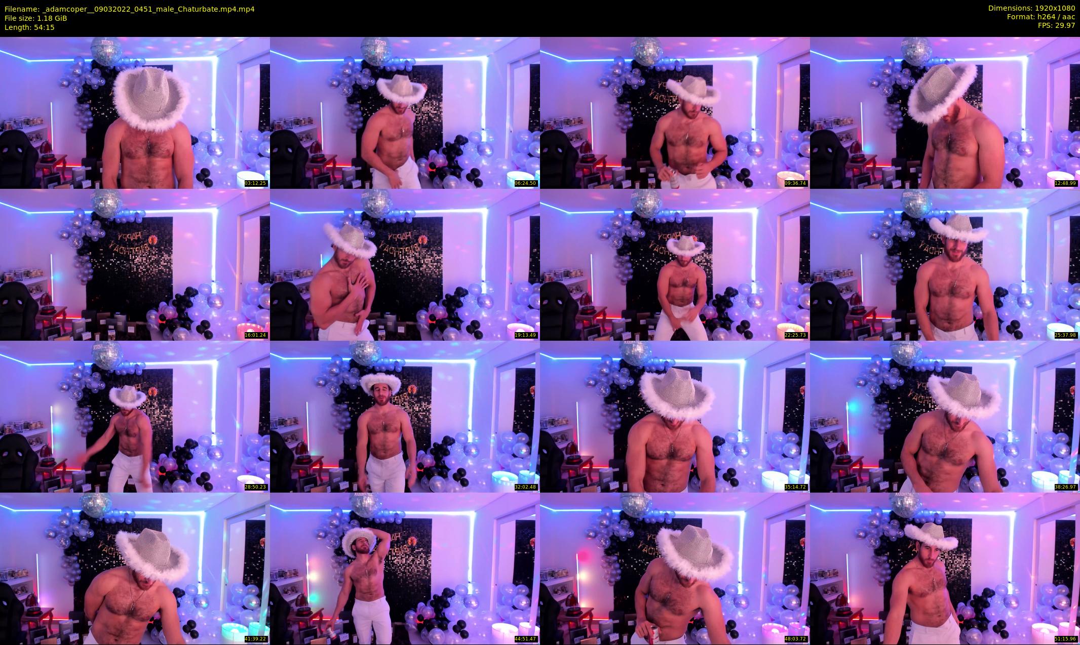 _adamcoper_ — 55 minute Chaturbate male cam show recording, 1080p, Mar 9, 2022