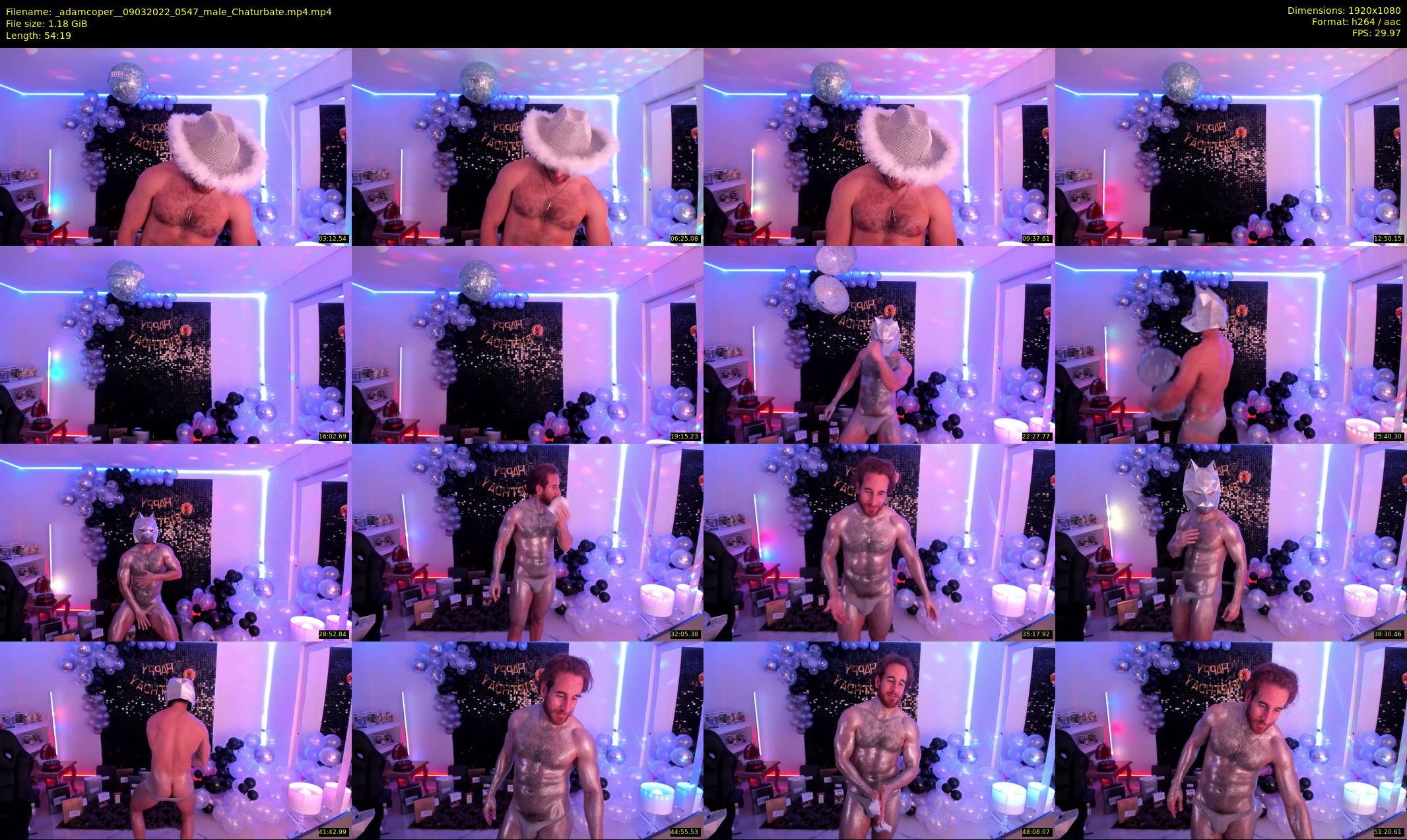 _adamcoper_ — 55 minute Chaturbate male cam show recording, 1080p, Mar 9, 2022