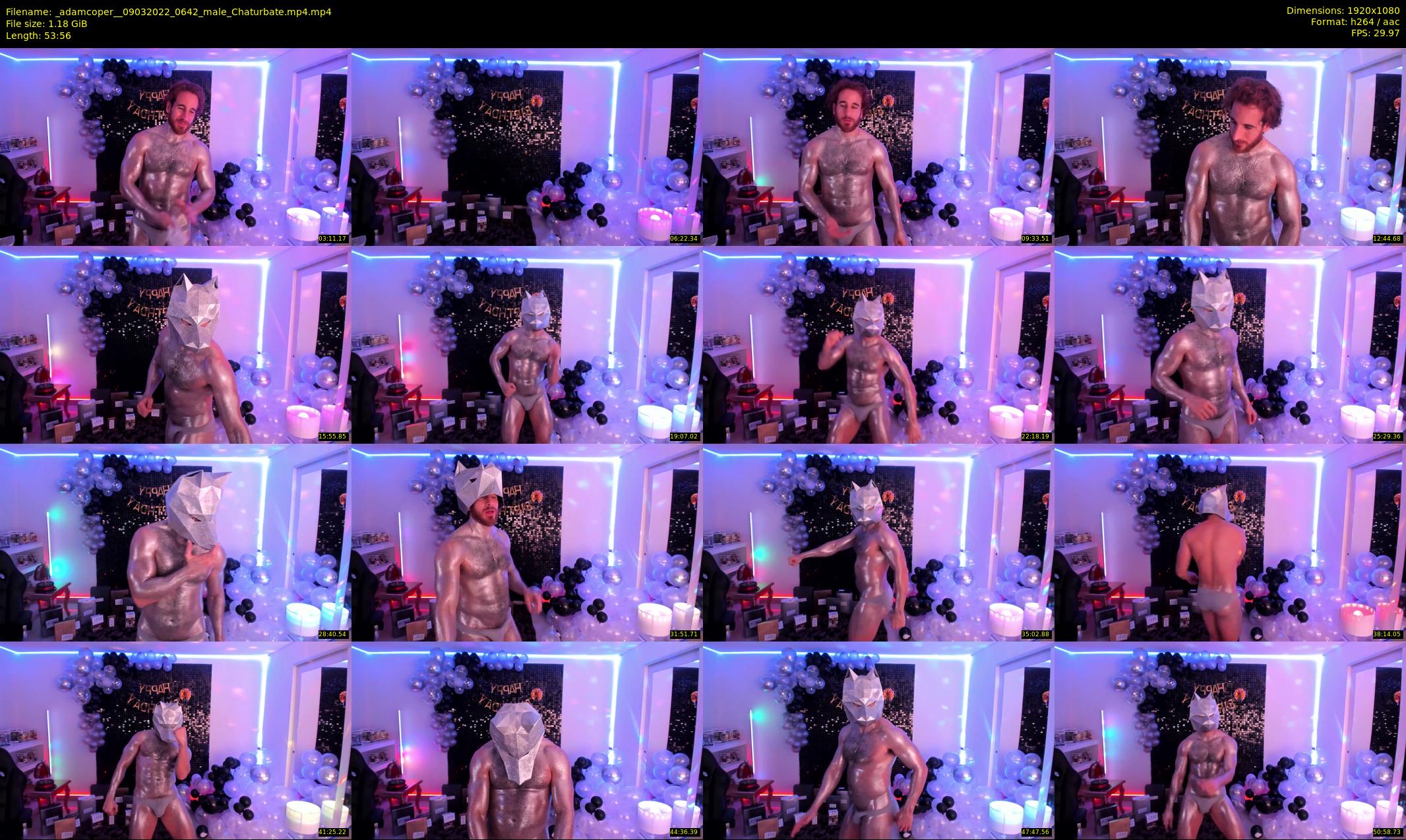 _adamcoper_ — 54 minute Chaturbate male cam show recording, 1080p, Mar 9, 2022