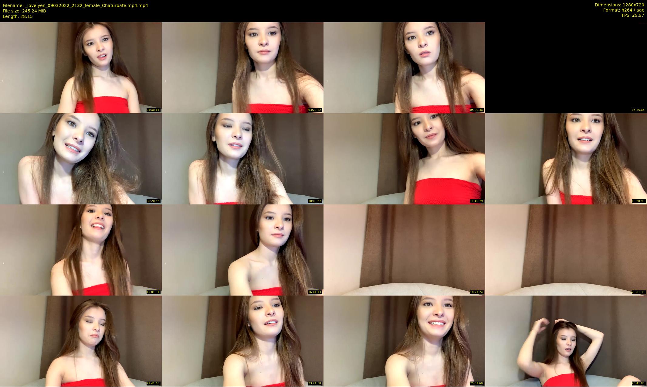 _lovelyen — 29 minute Chaturbate female cam show recording, 720p, Mar 9, 2022