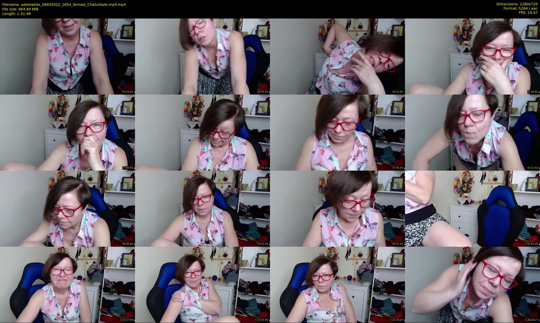 adelewildx — 92 minute Chaturbate female cam show recording, 720p, Mar 9, 2022