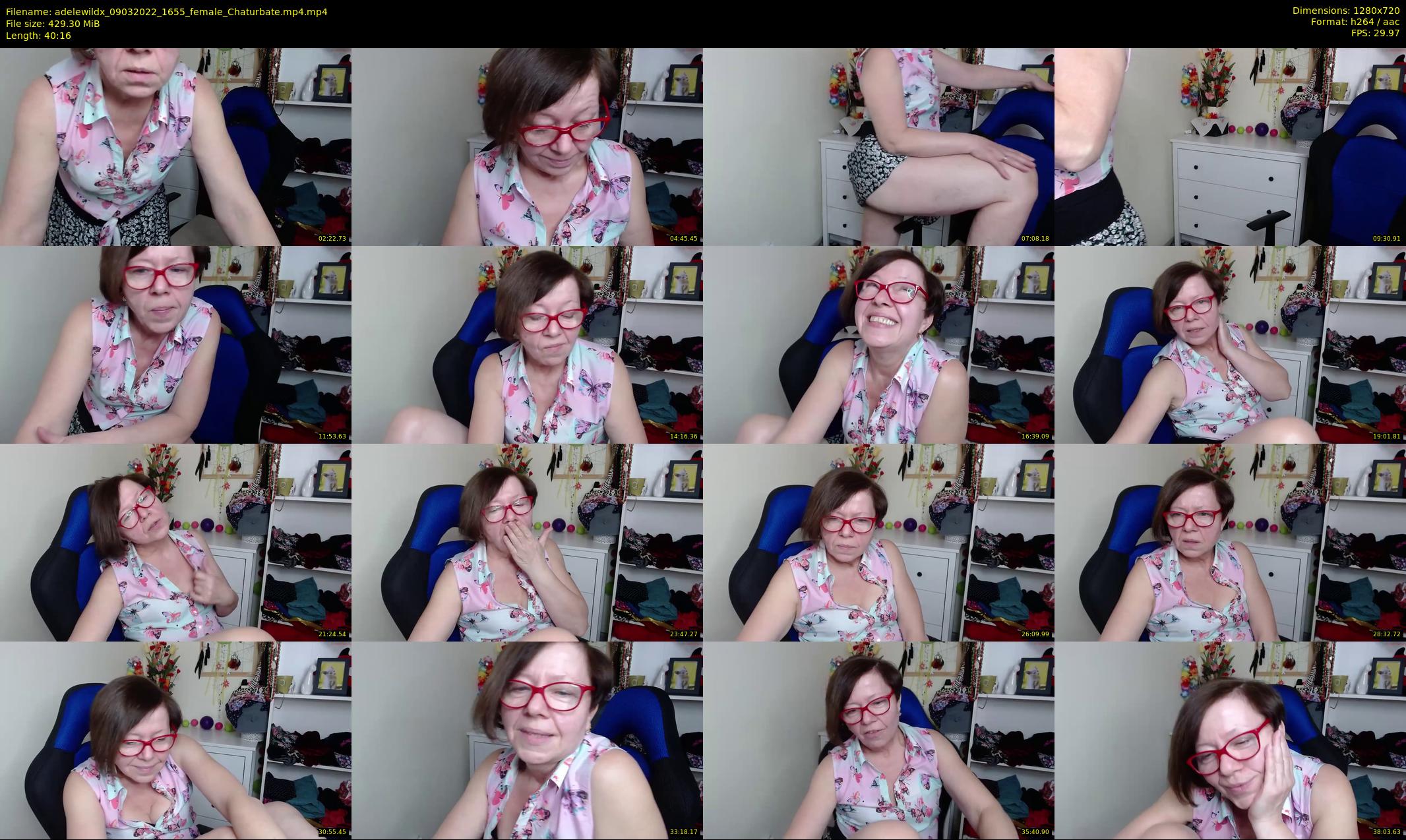 adelewildx — 41 minute Chaturbate female cam show recording, 720p, Mar 9, 2022