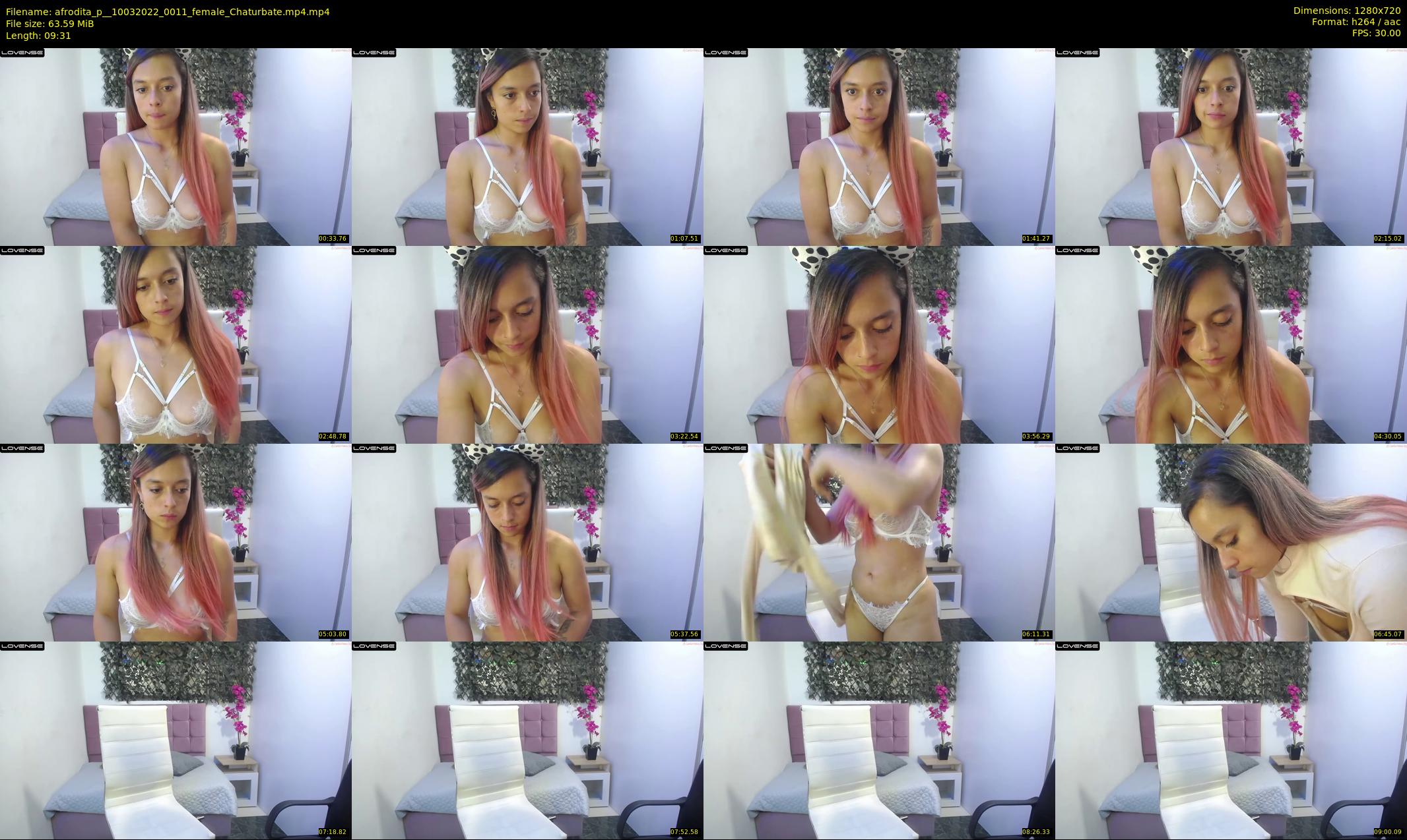afrodita_p_ — 10 minute Chaturbate female cam show recording, 720p, Mar 10, 2022